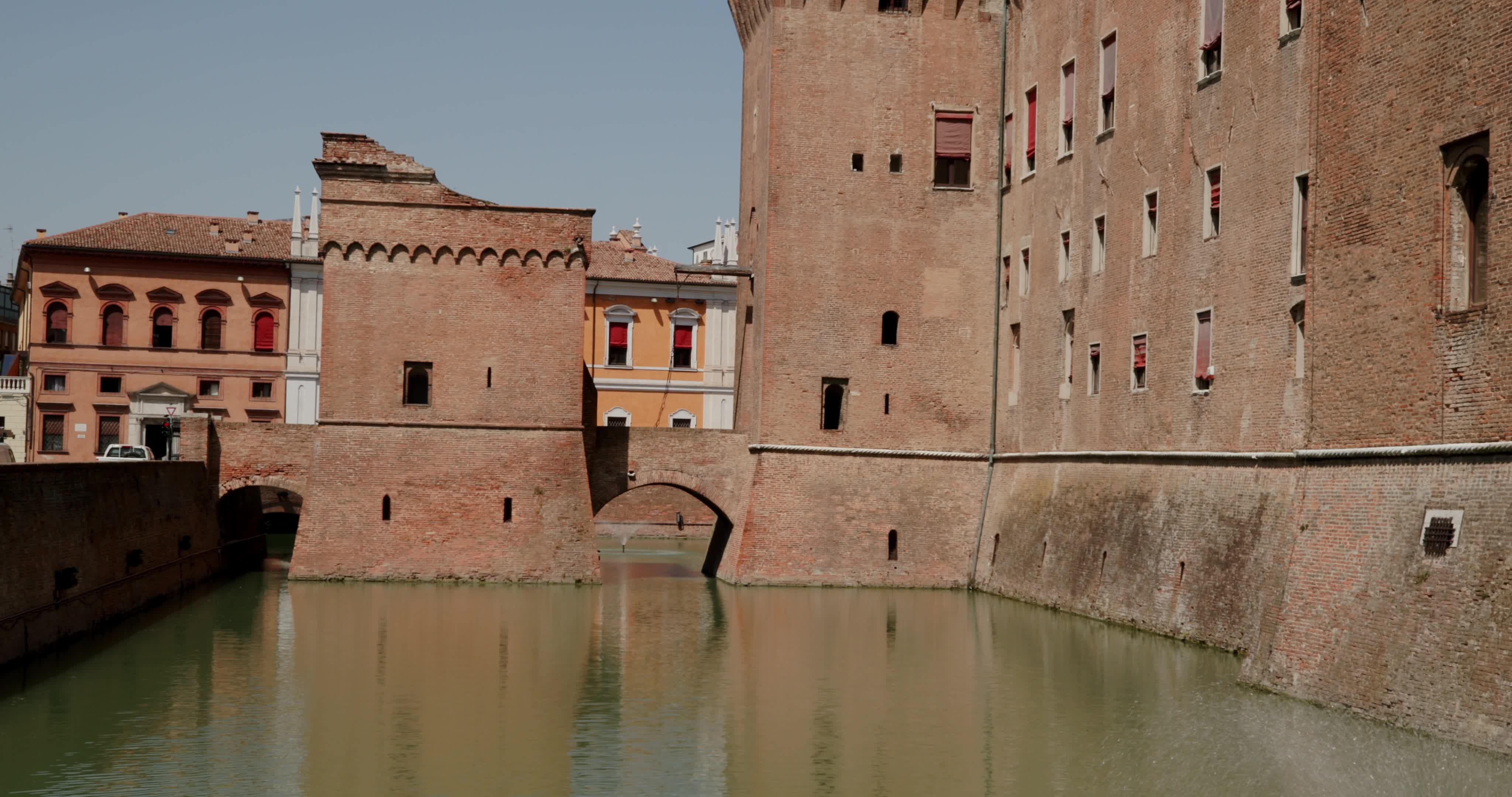 Estense Castle In Ferrara, Italy