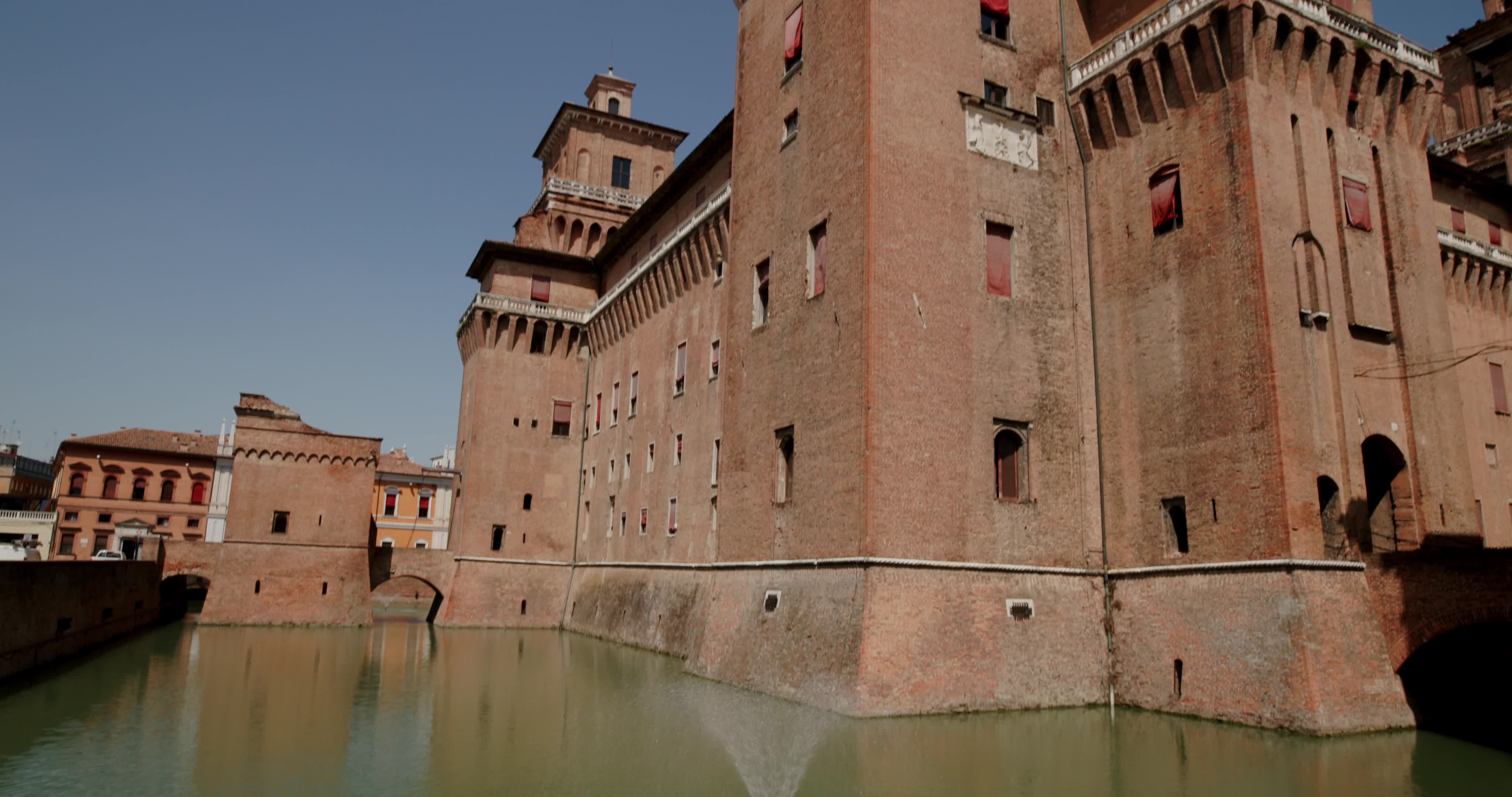Estense Castle In Ferrara, Italy