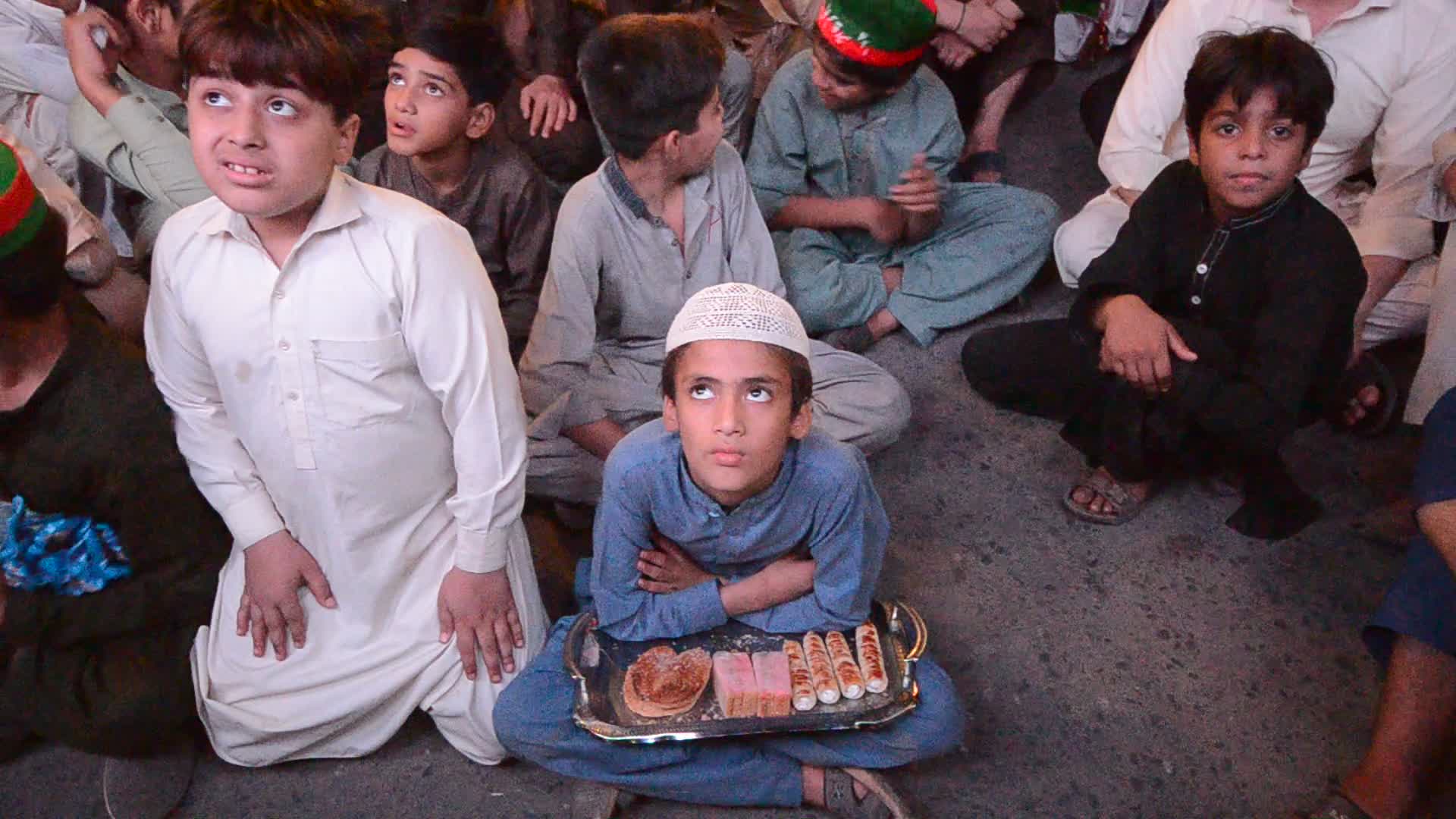 Tehreek-e-Insaf (PTI) party work protest in Peshawar

