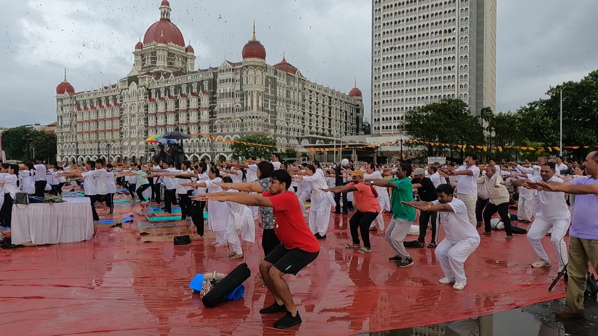 International Yoga Day In Mumbai 