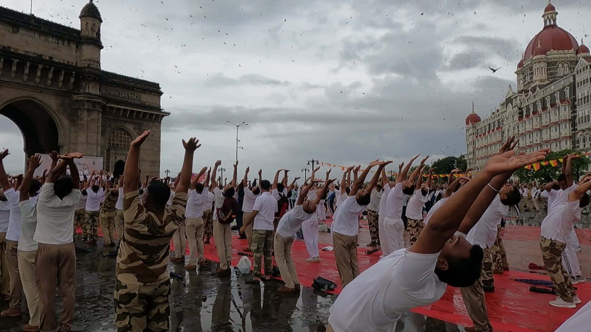 International Yoga Day In Mumbai 