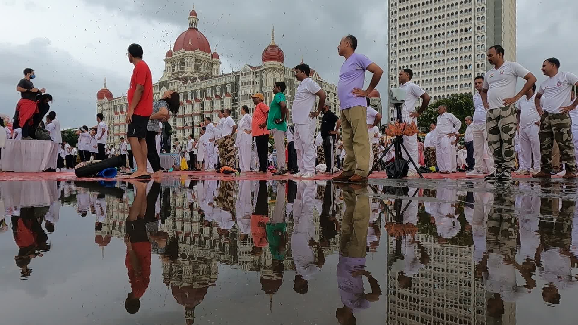 International Yoga Day In Mumbai 