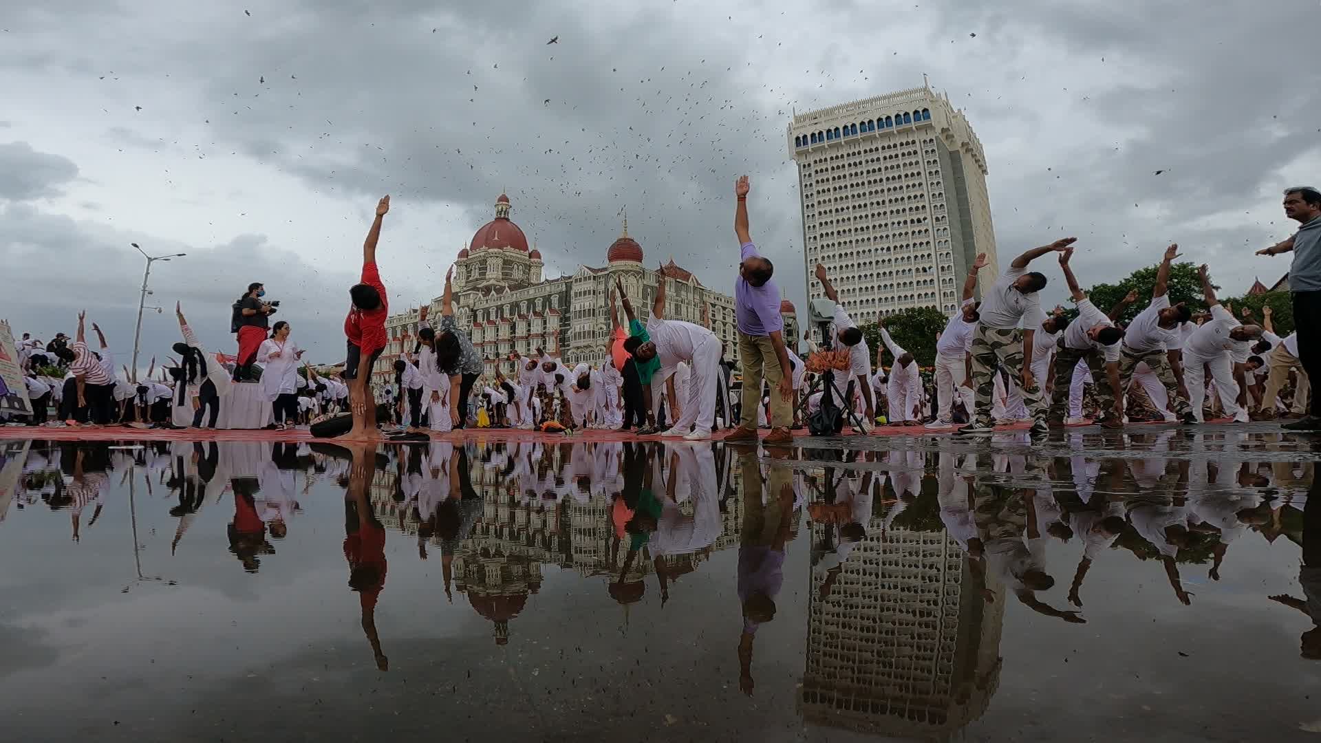 International Yoga Day In Mumbai 