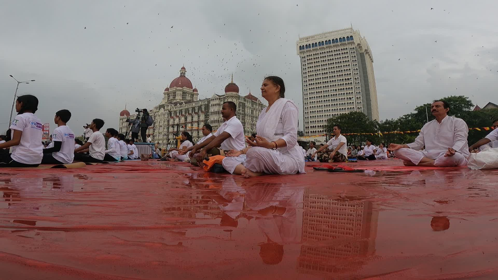 International Yoga Day In Mumbai 