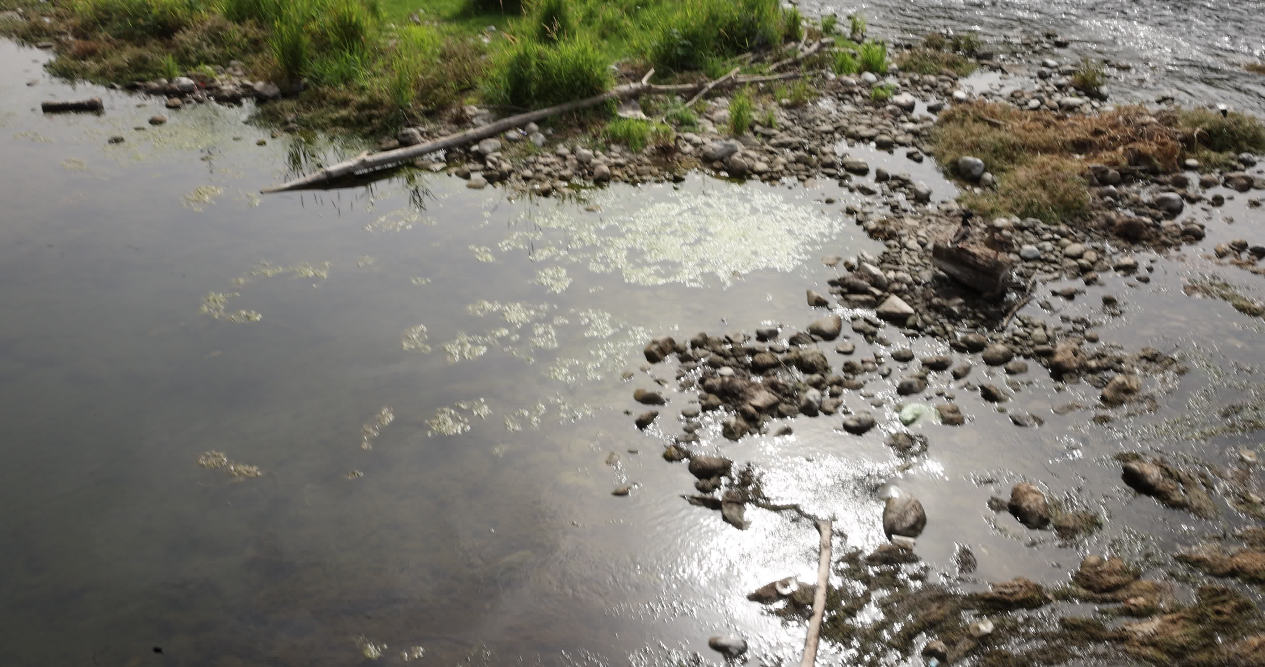 Drought In Northern Italy: The Aridity Of The Po River.
