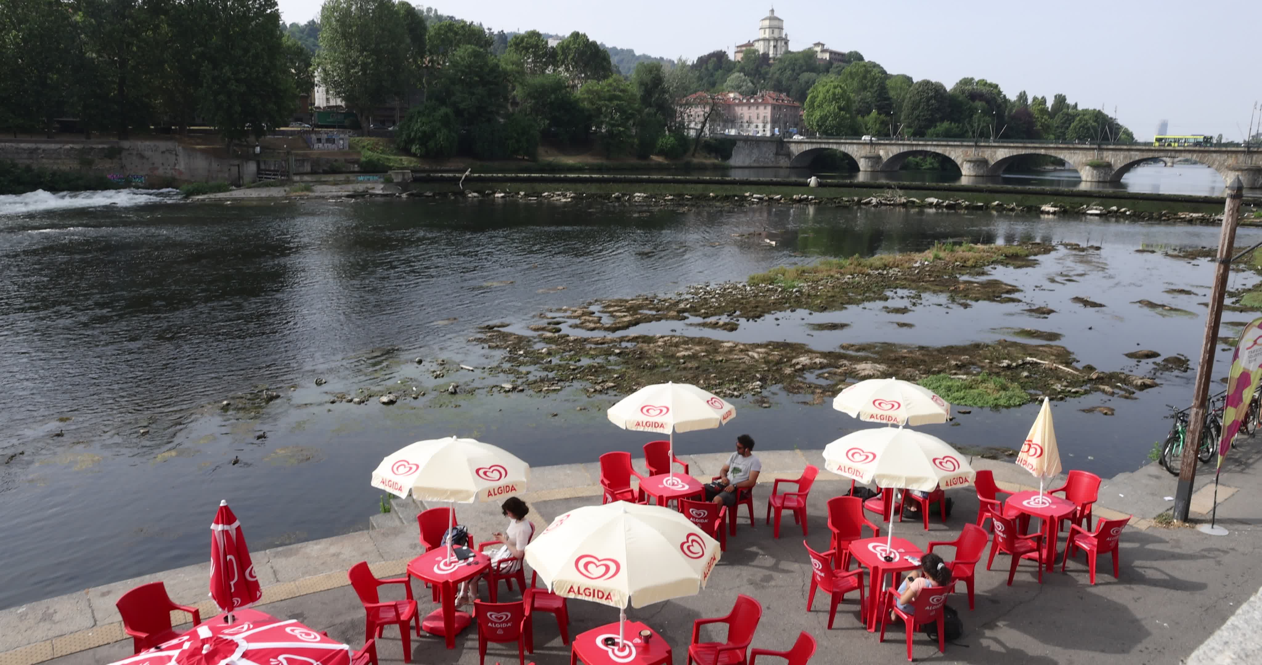 Drought In Northern Italy: The Aridity Of The Po River.