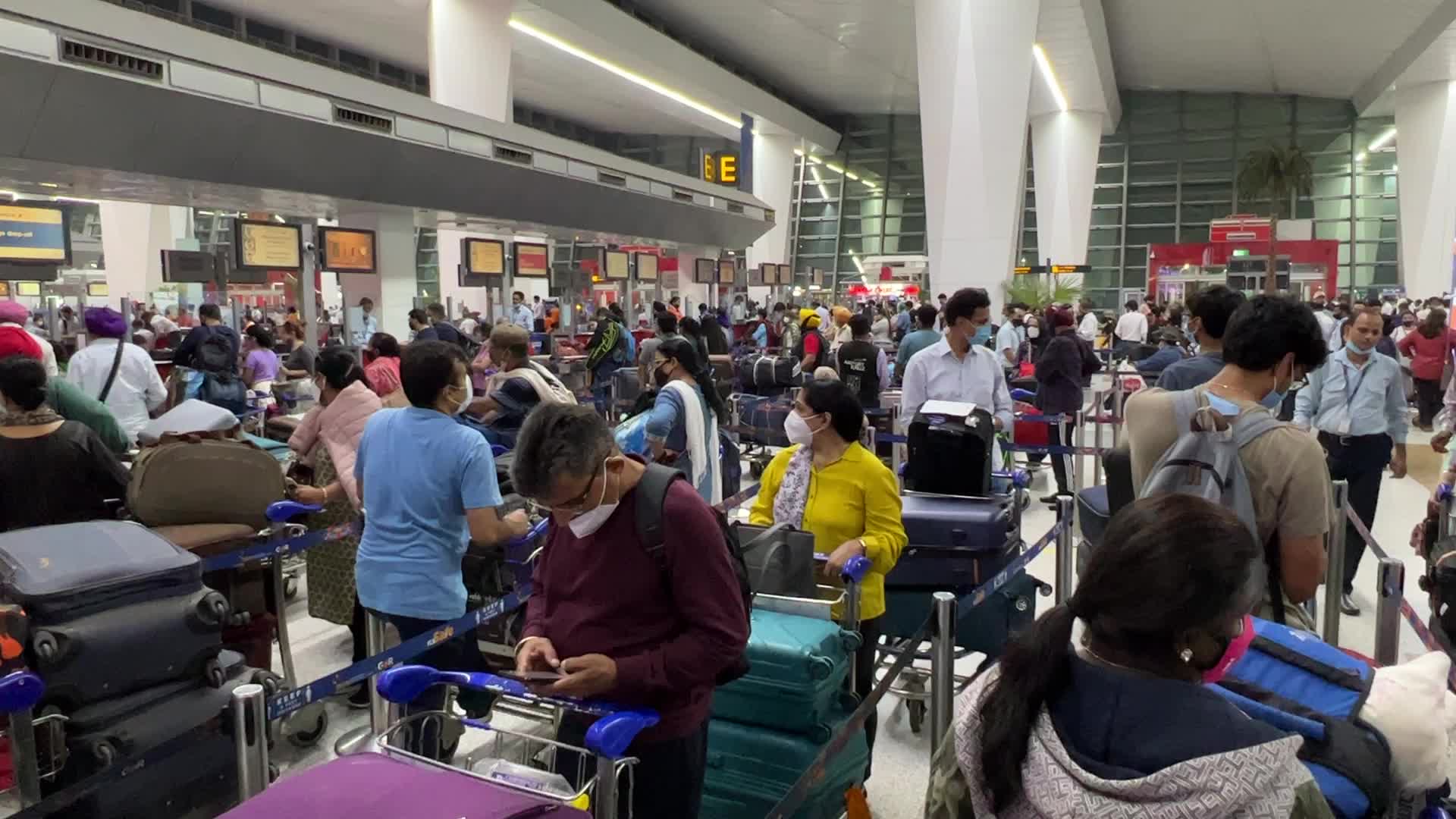 Indira Gandhi International Airport In Delhi, India