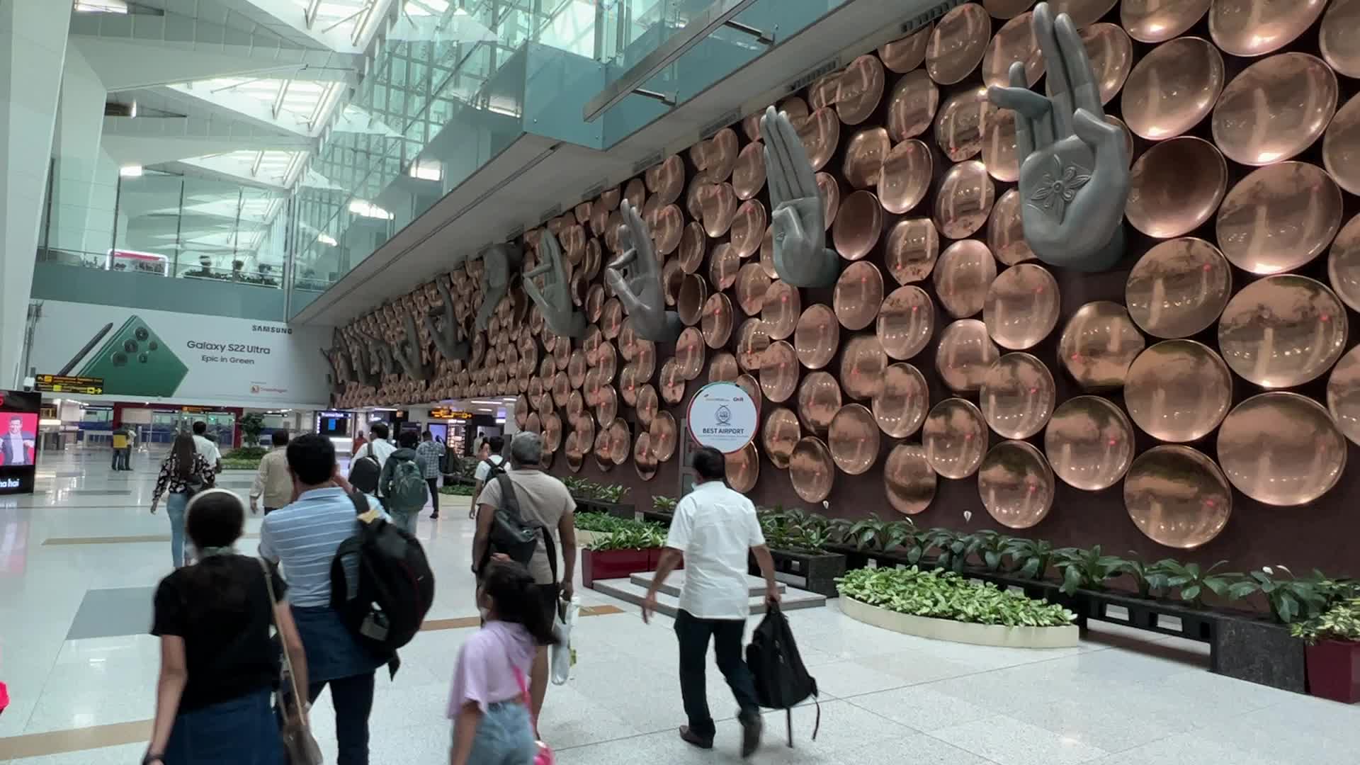 Indira Gandhi International Airport In Delhi, India