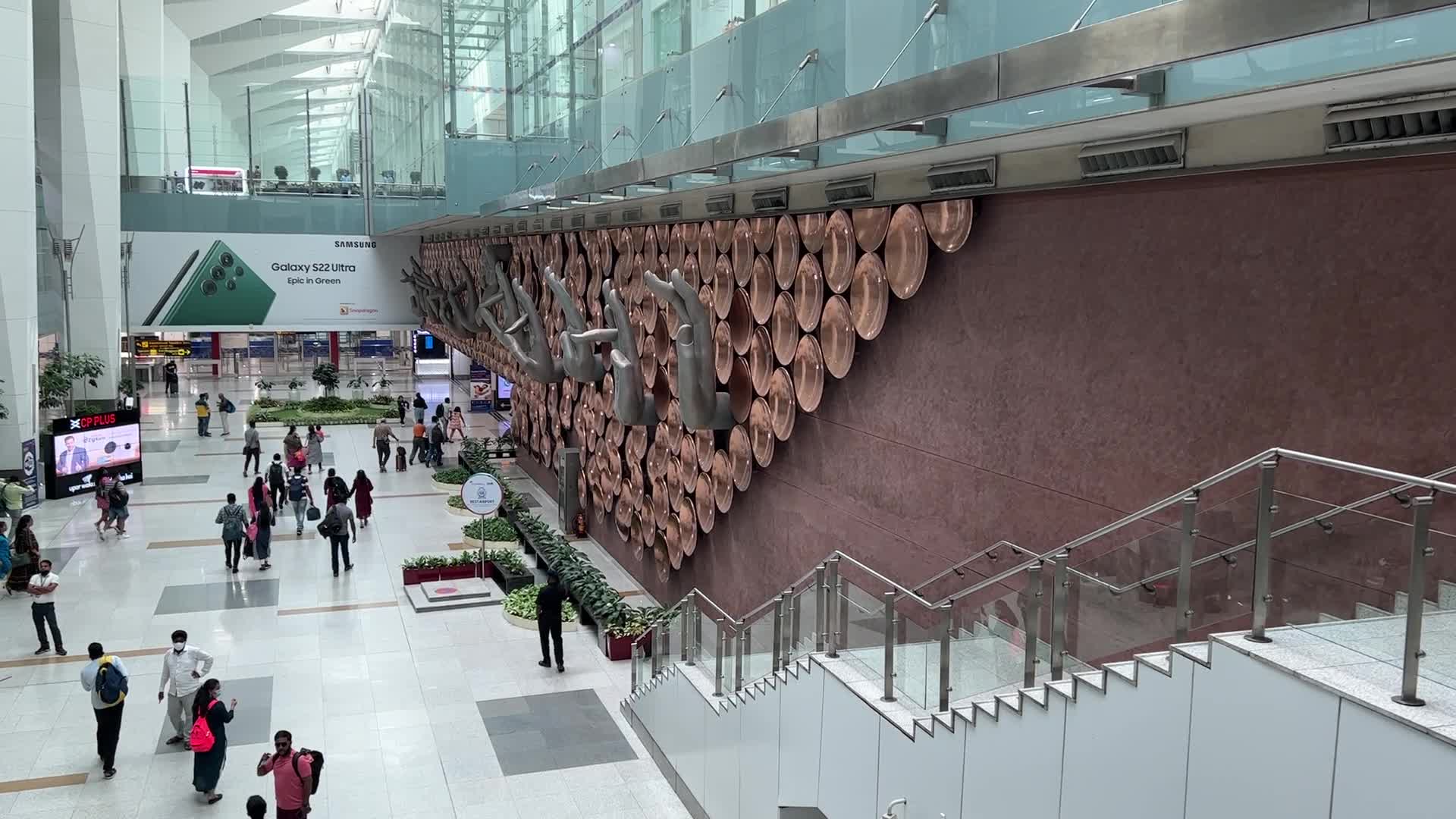 Indira Gandhi International Airport In Delhi, India