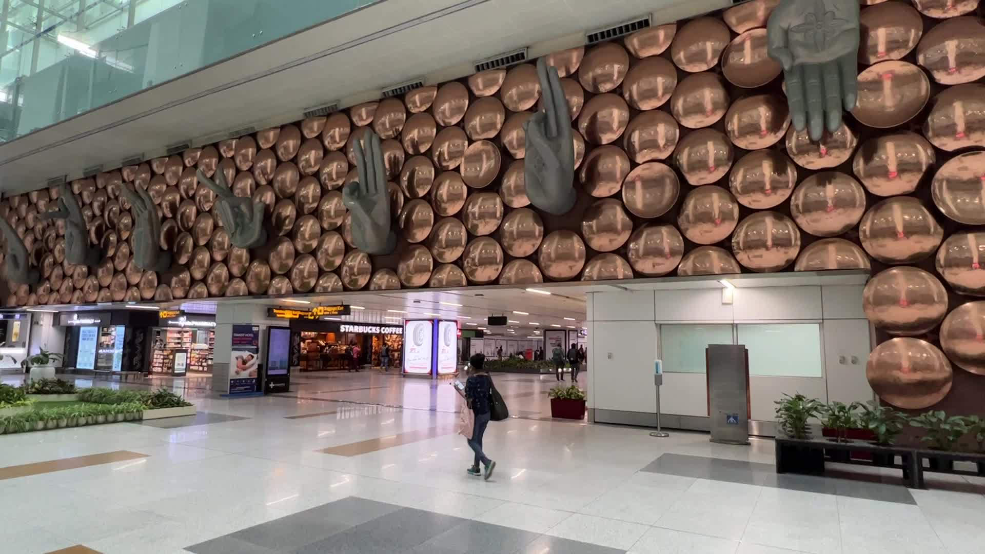 Indira Gandhi International Airport In Delhi, India