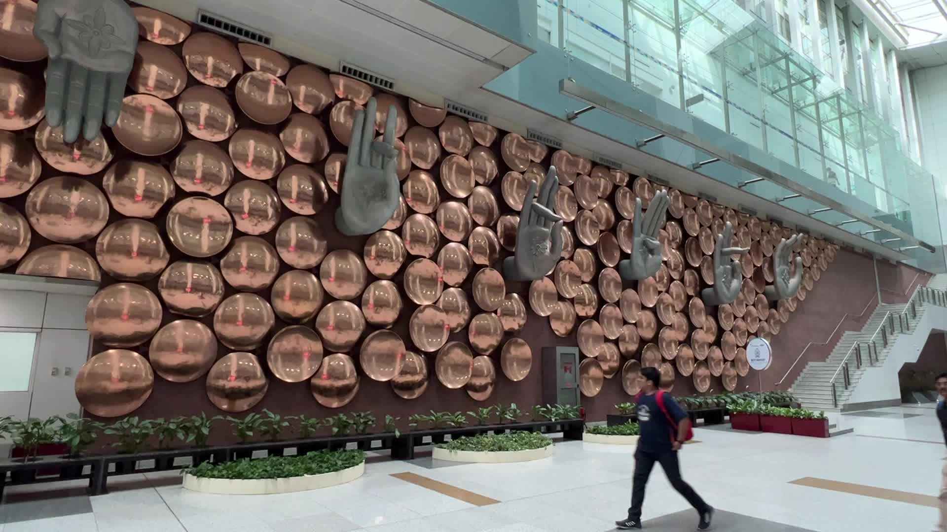 Indira Gandhi International Airport In Delhi, India