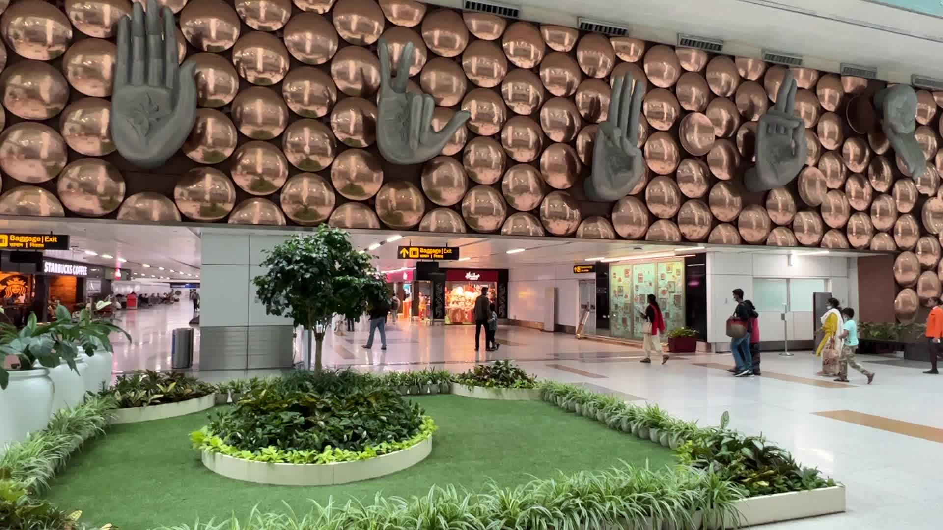Indira Gandhi International Airport In Delhi, India