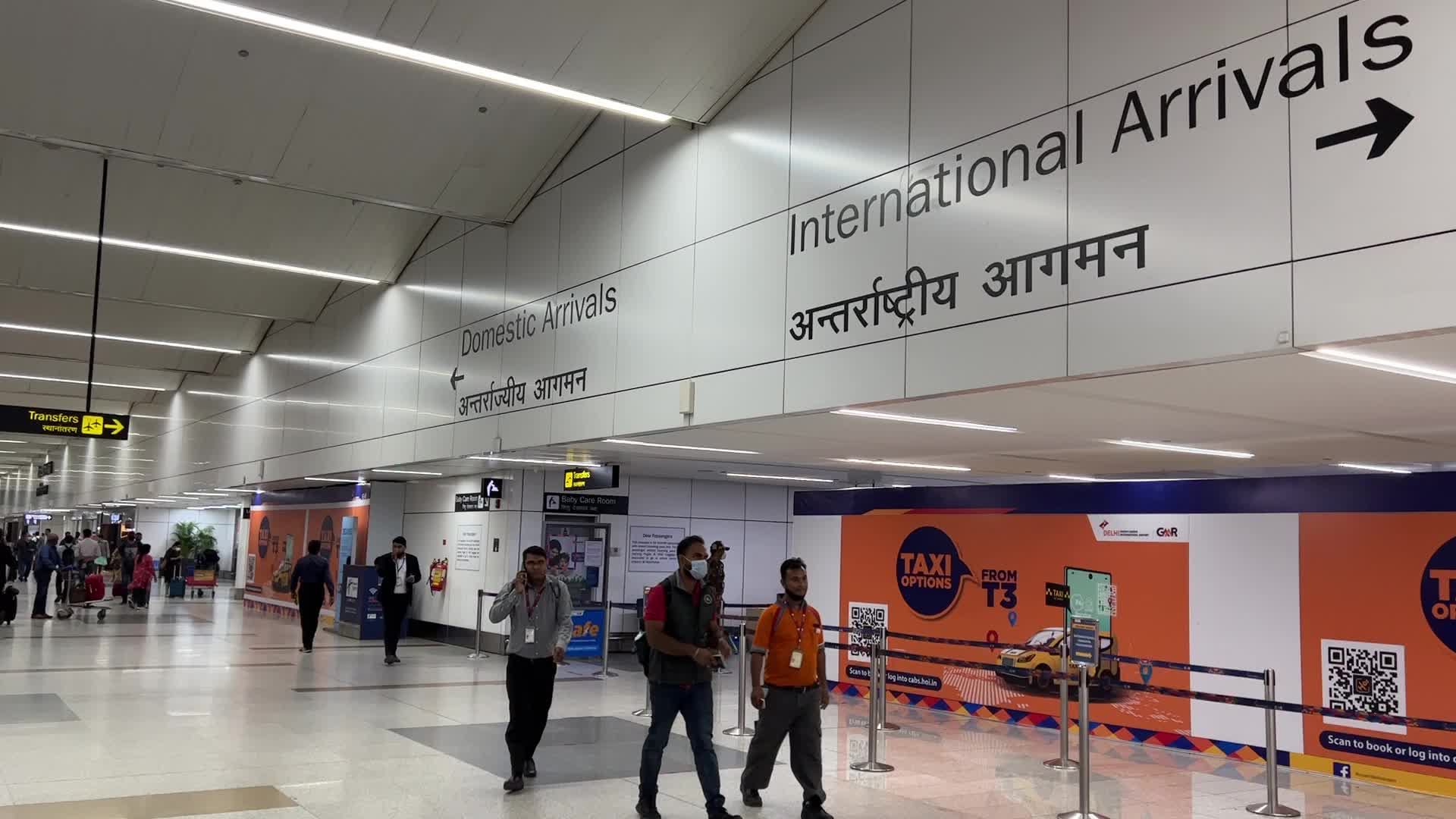Indira Gandhi International Airport In Delhi, India