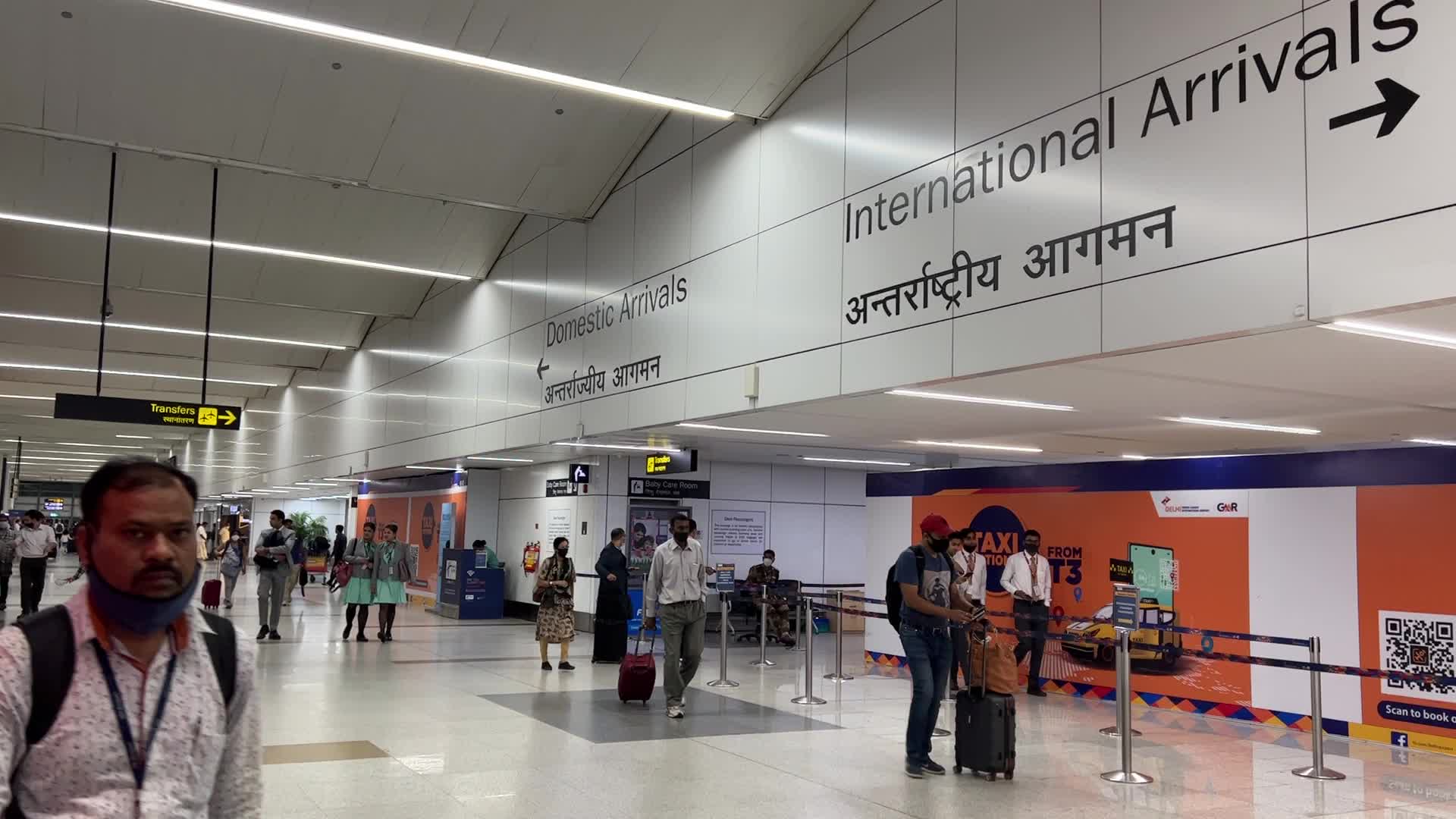 Indira Gandhi International Airport In Delhi, India