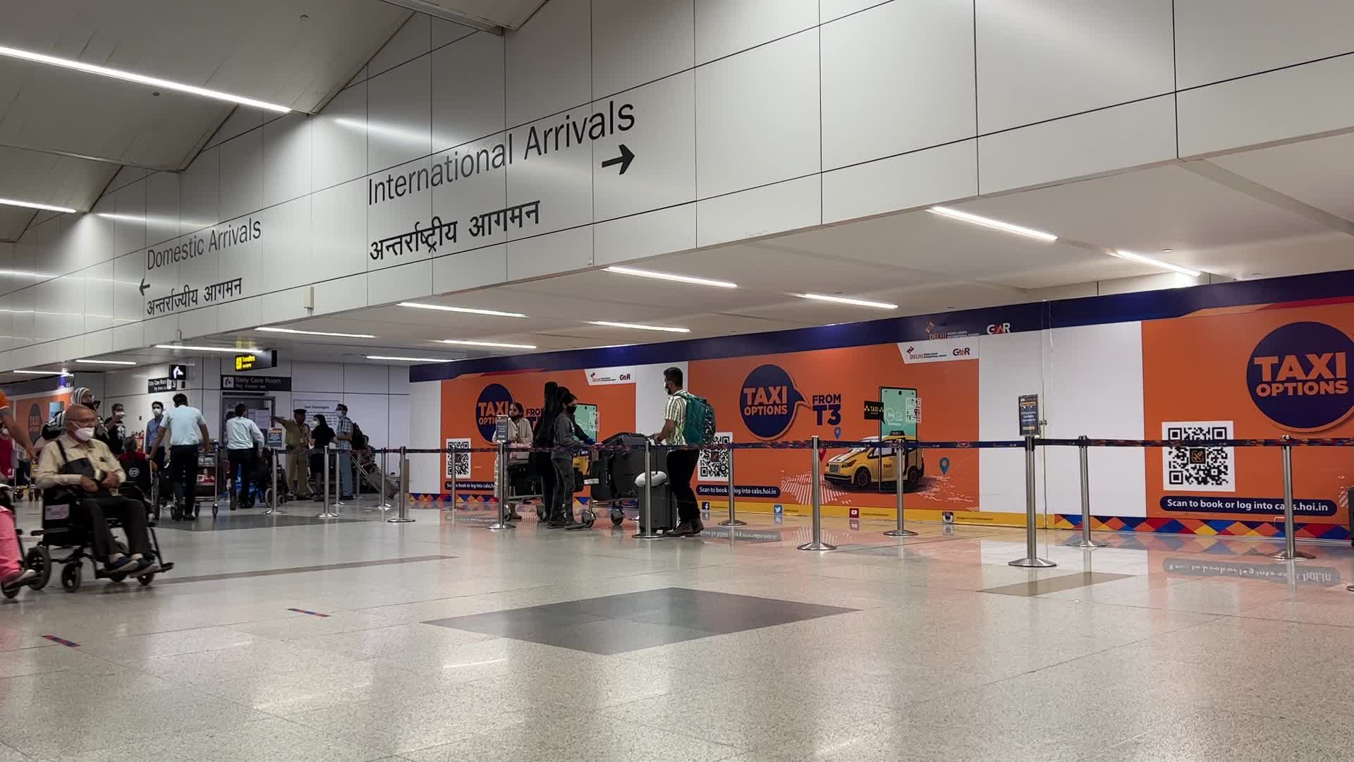 Indira Gandhi International Airport In Delhi, India