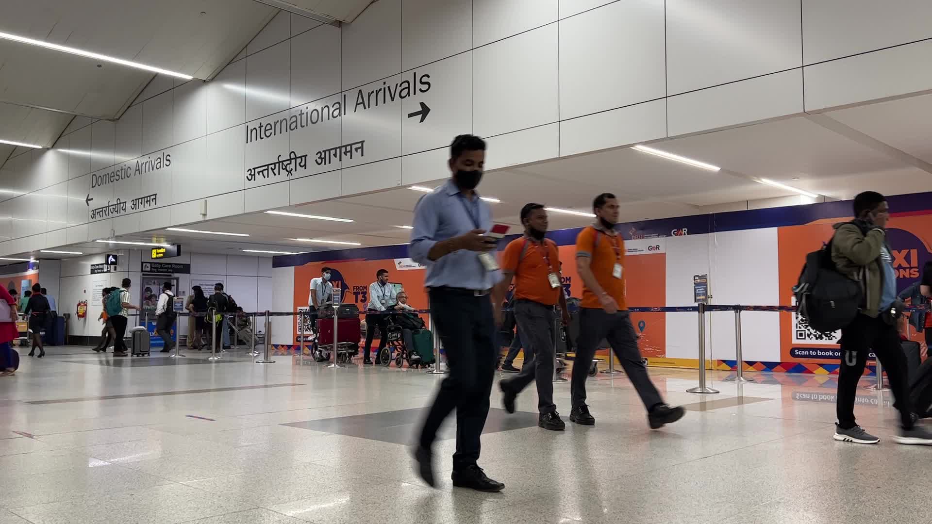 Indira Gandhi International Airport In Delhi, India