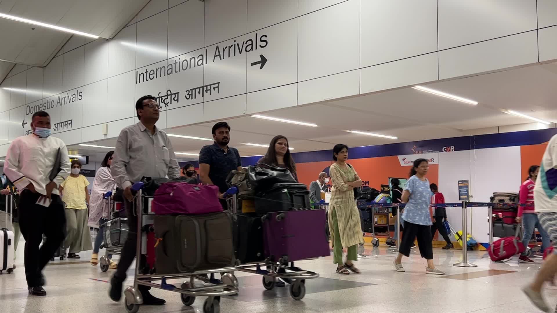 Indira Gandhi International Airport In Delhi, India