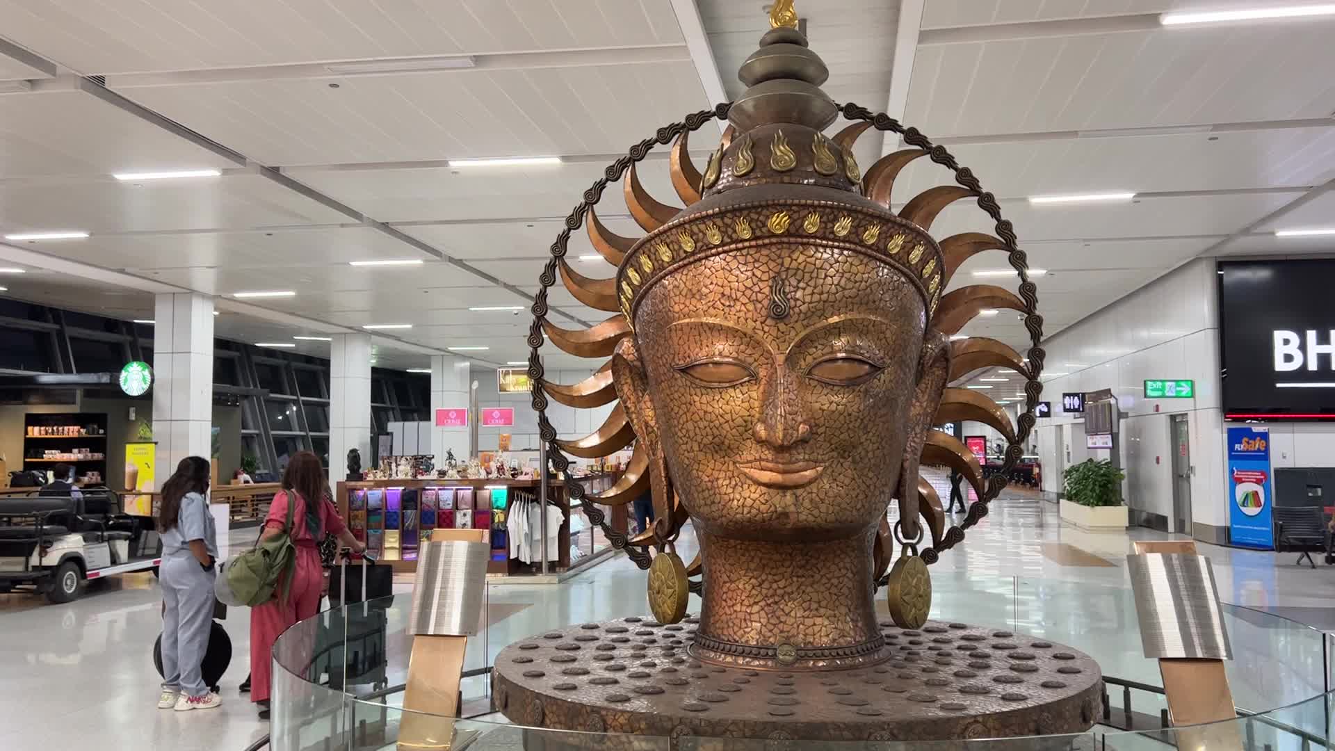 Indira Gandhi International Airport In Delhi, India