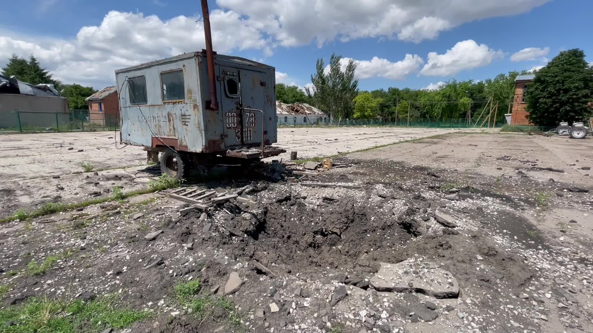 Russian Invasion of Ukraine: Temyrivka/Zelene Pole-Front line