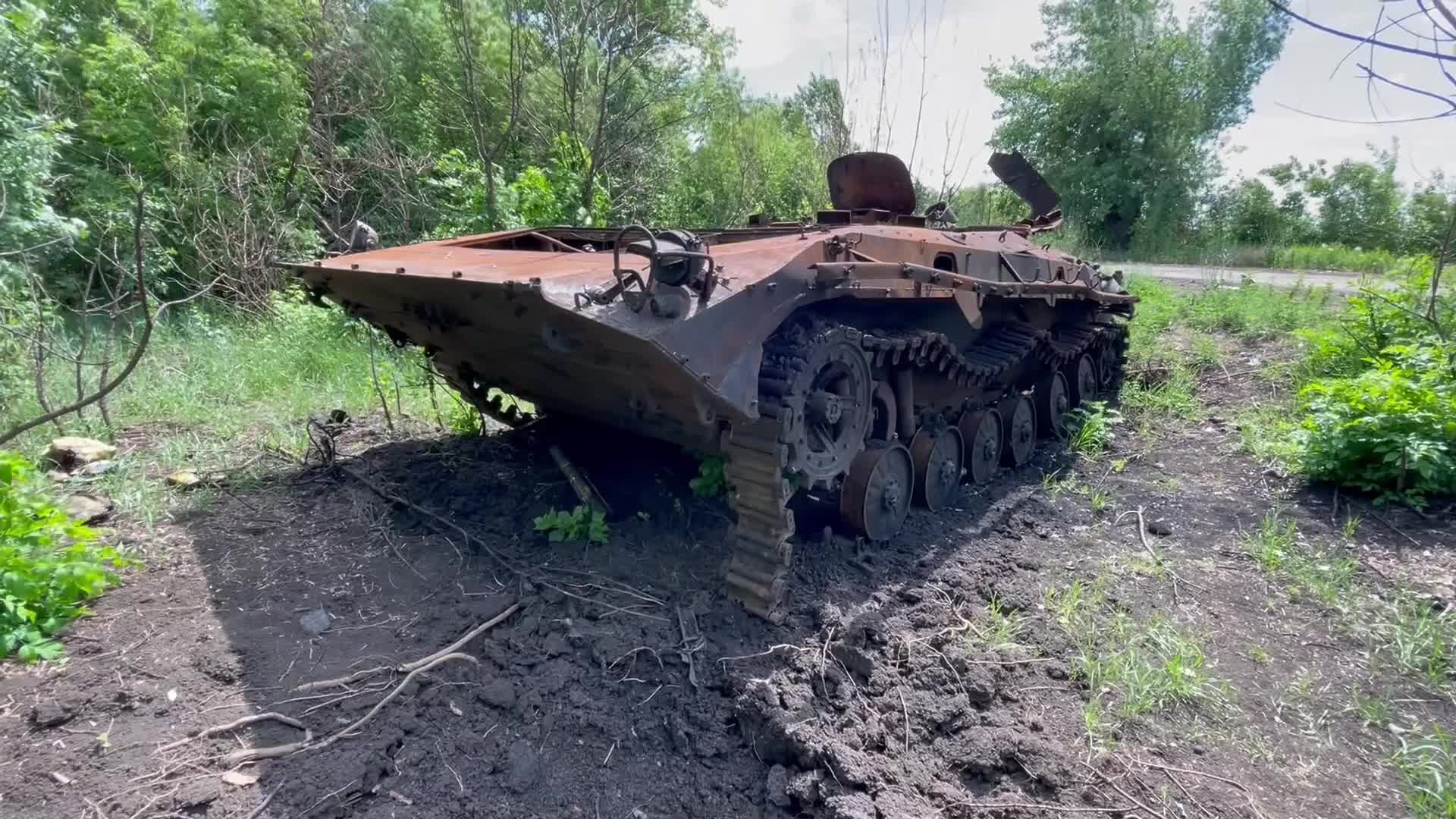 Russian Invasion of Ukraine: Temyrivka/Zelene Pole-Front line