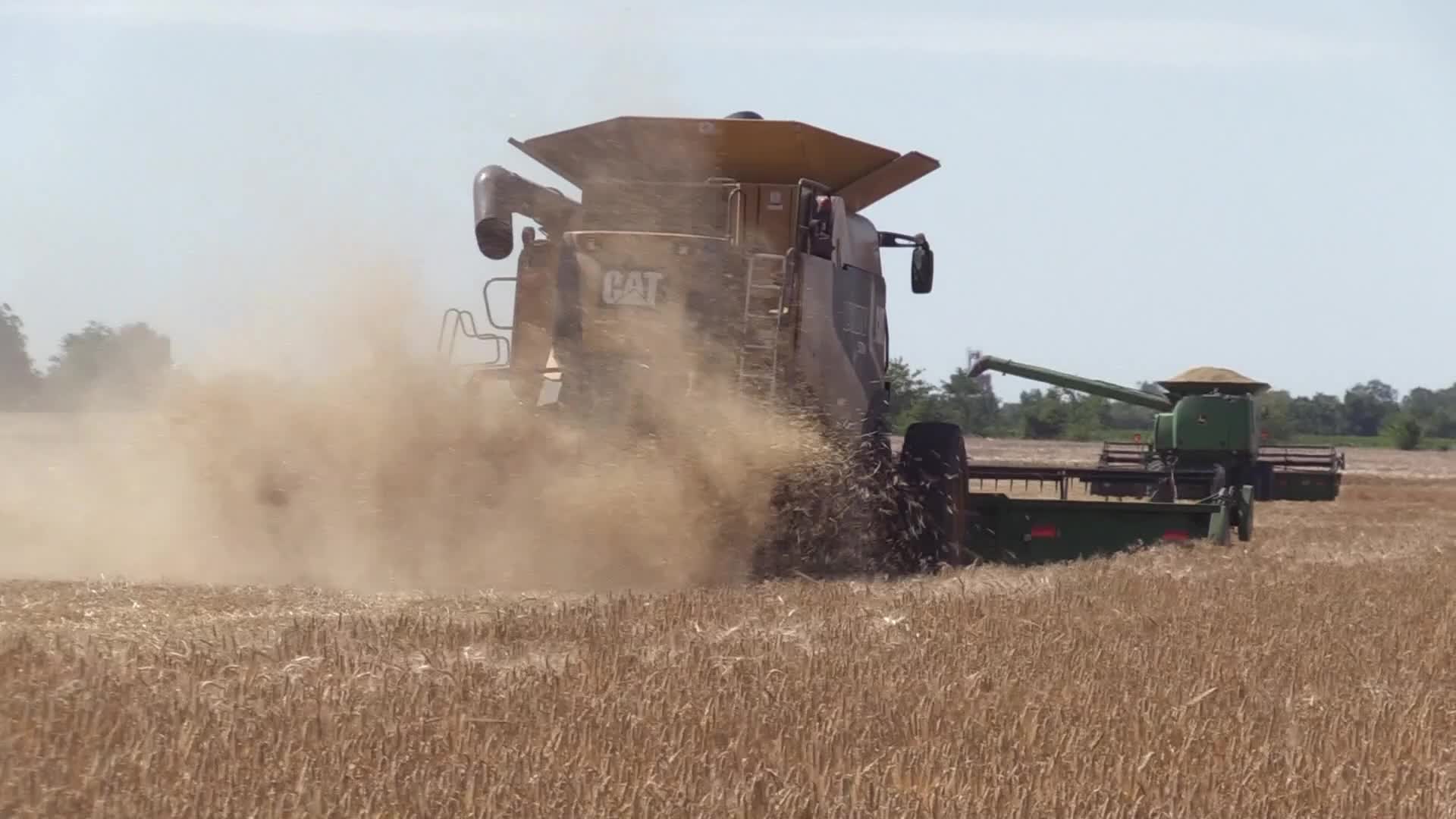 Barley harvesting in Odesa region, amid Russia's invasion of Ukraine