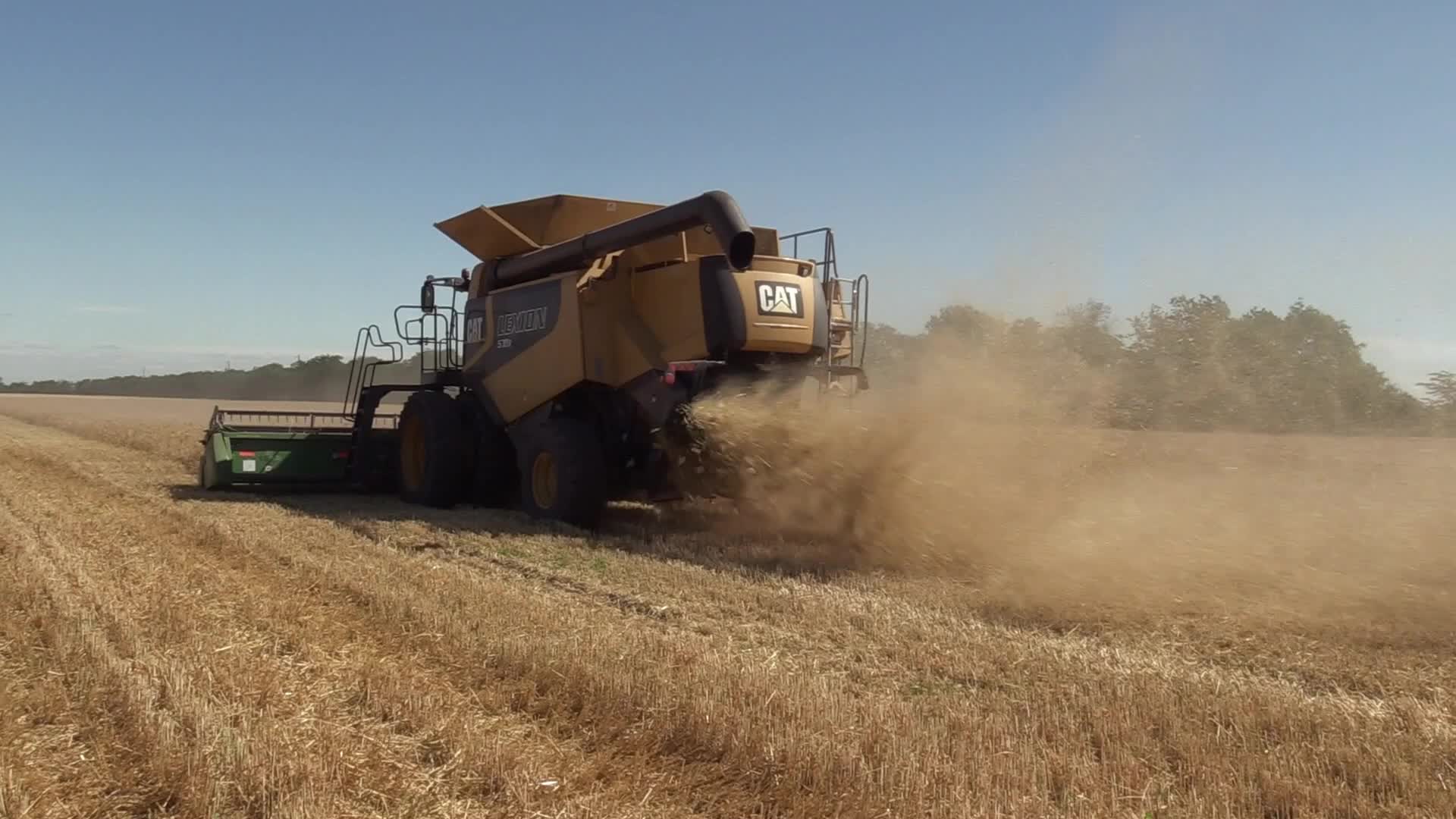 Barley harvesting in Odesa region, amid Russia's invasion of Ukraine