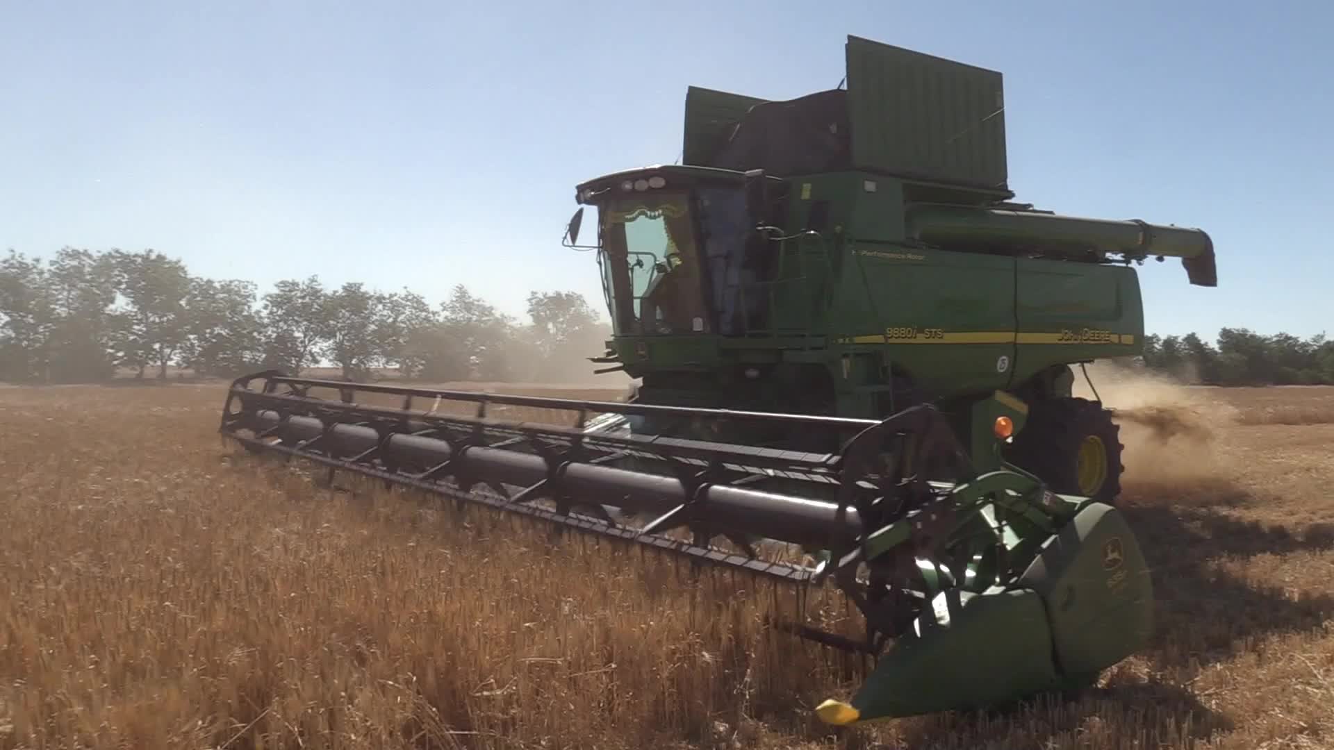 Barley harvesting in Odesa region, amid Russia's invasion of Ukraine