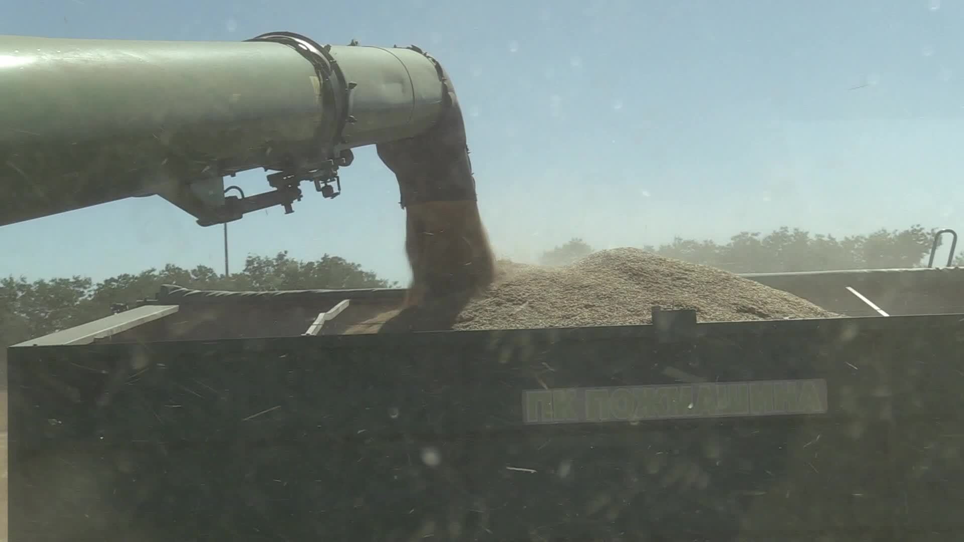 Barley harvesting in Odesa region, amid Russia's invasion of Ukraine