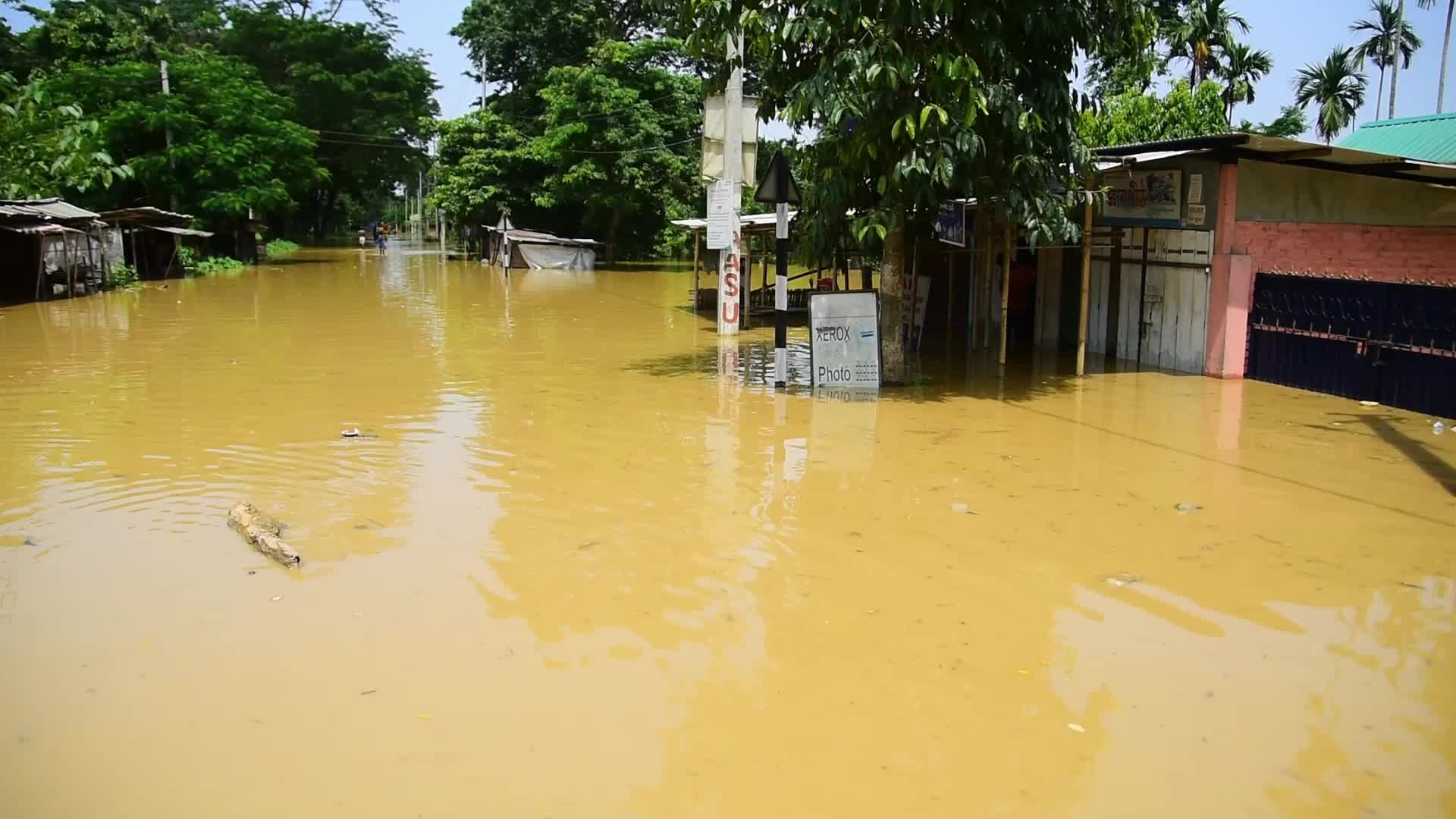 47 lakh hit by flood in India's Assam