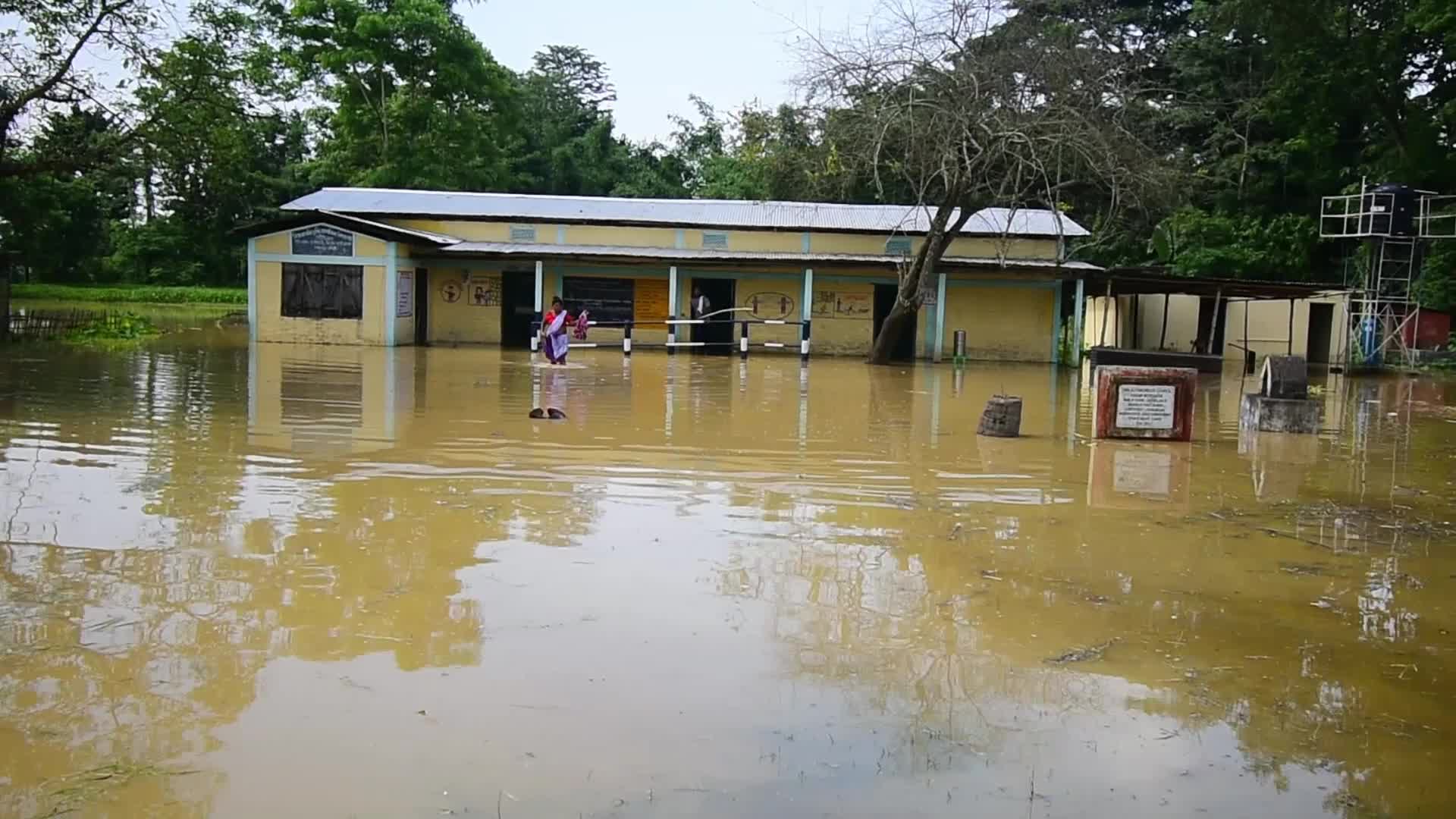 47 lakh hit by flood in India's Assam