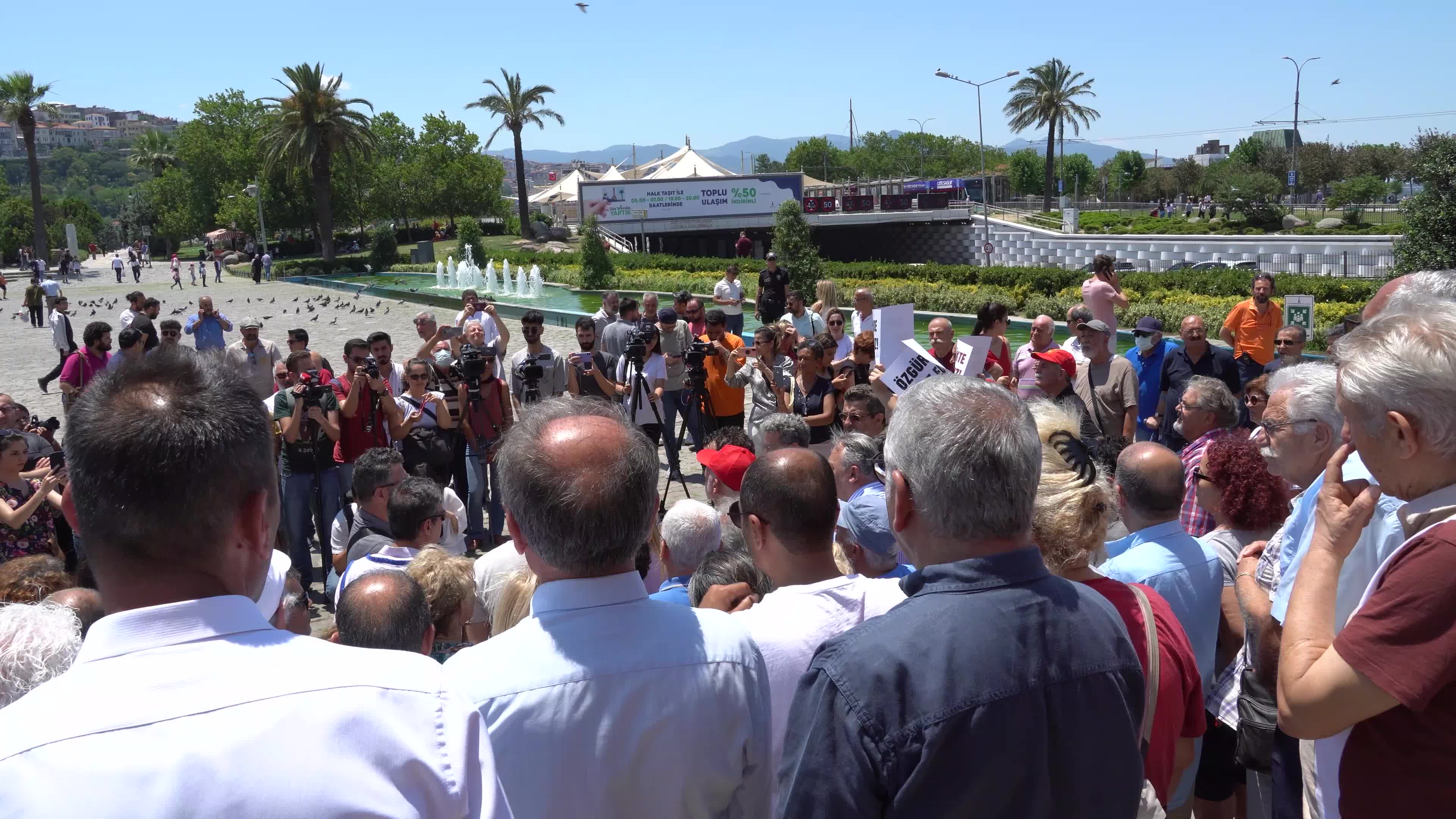 Disinformation Law Protest In Turkey