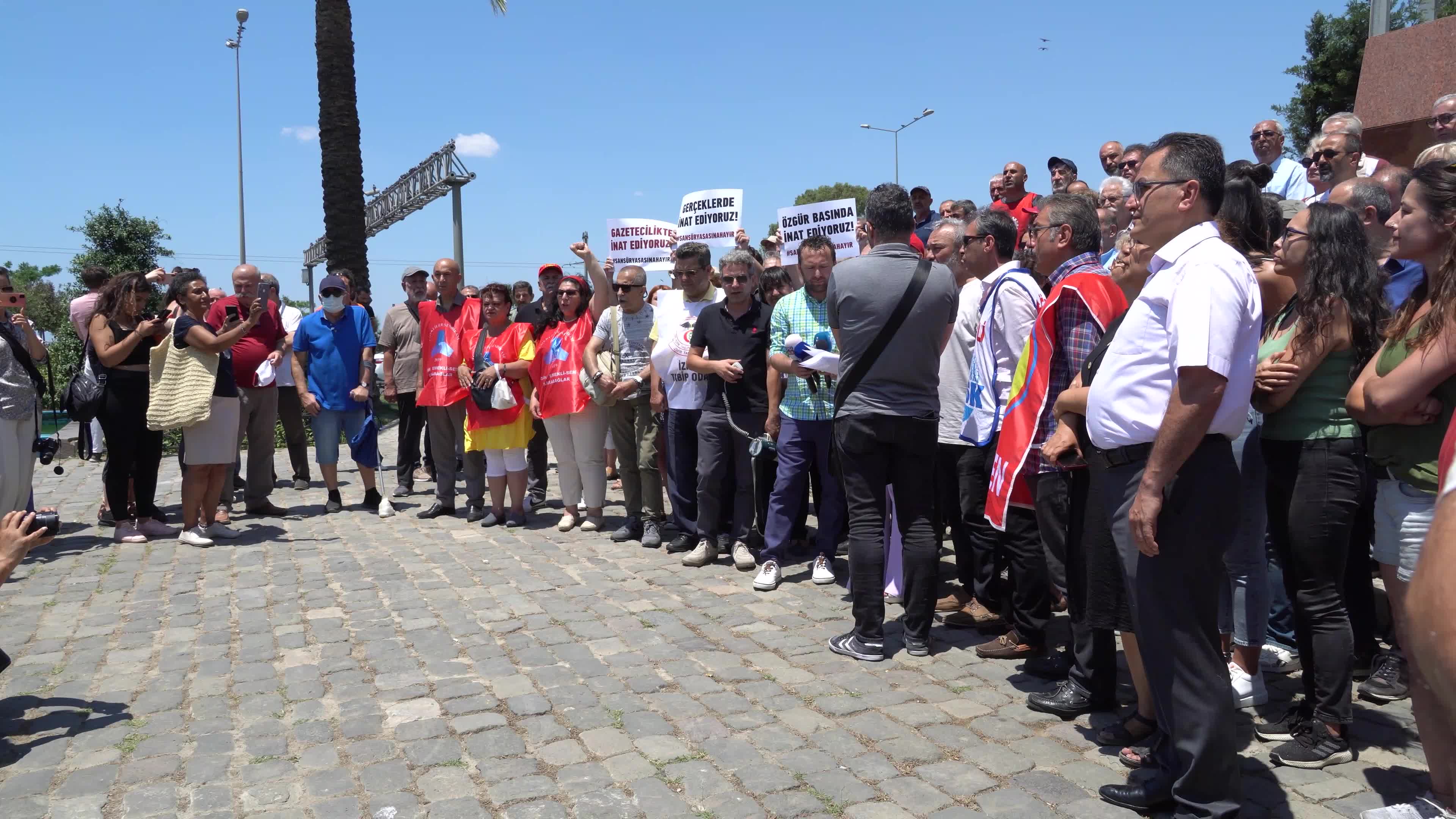 Disinformation Law Protest In Turkey