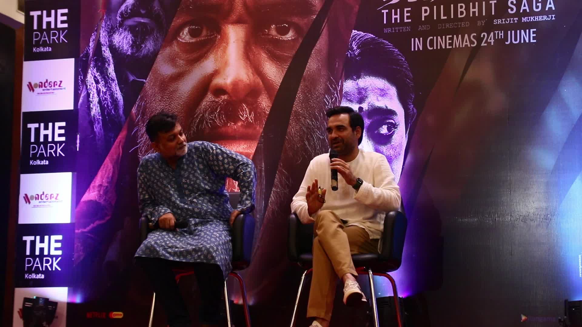 Hindi film The Pilibhit Sega film promotion in Kolkata