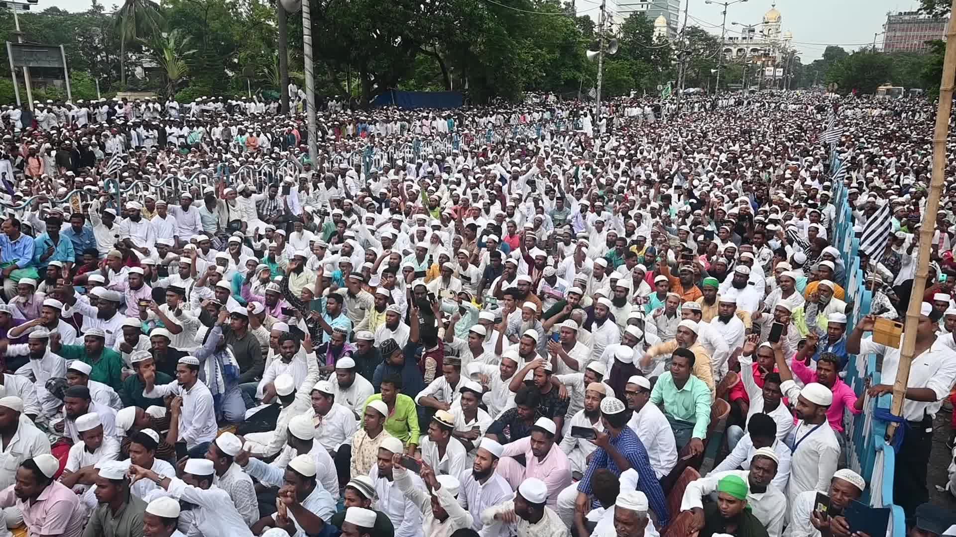 Demonstration Demanding The Arrest Of Nupur Sharma 