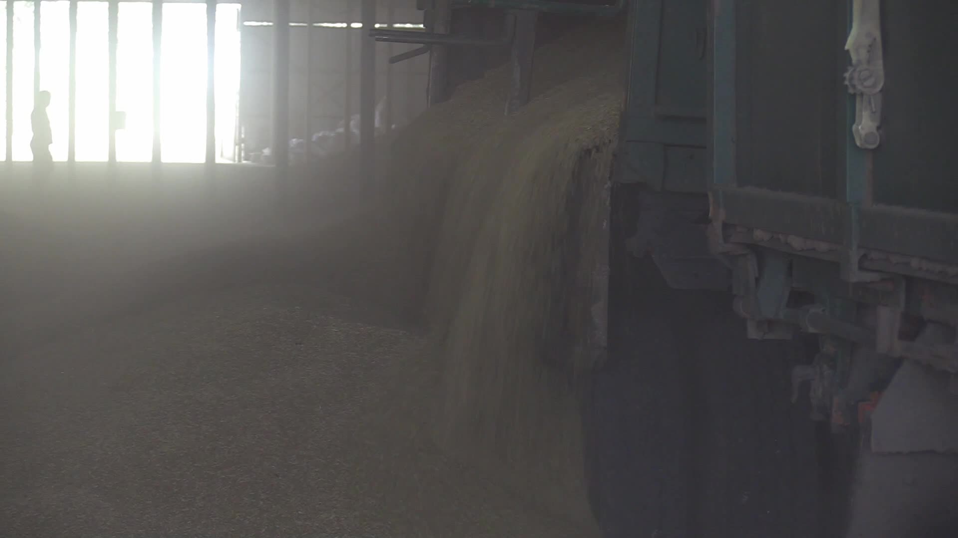 Grain storage after harvesting in Odesa region, amid Russia's invasion of Ukraine