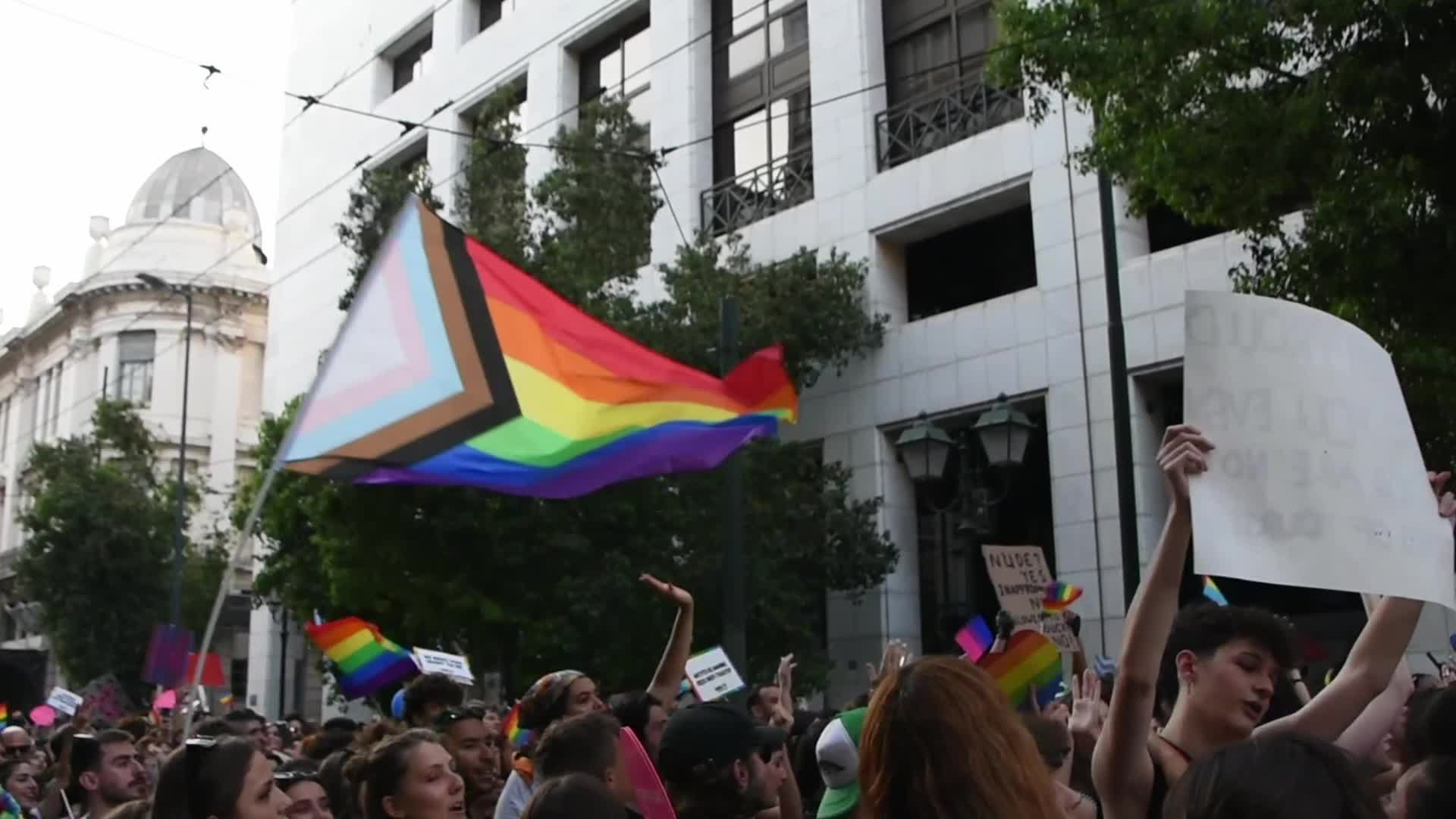 LGBTQI Pride In Athens, Greece