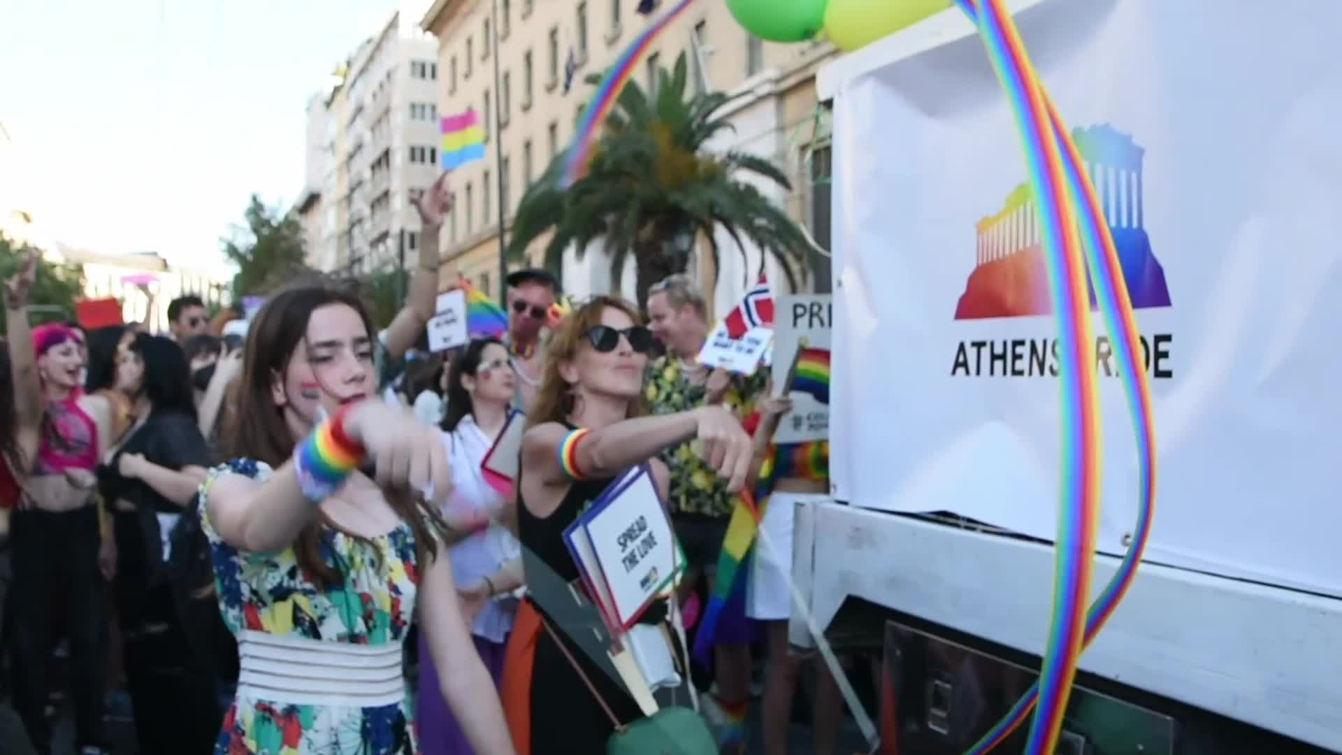 LGBTQI Pride In Athens, Greece