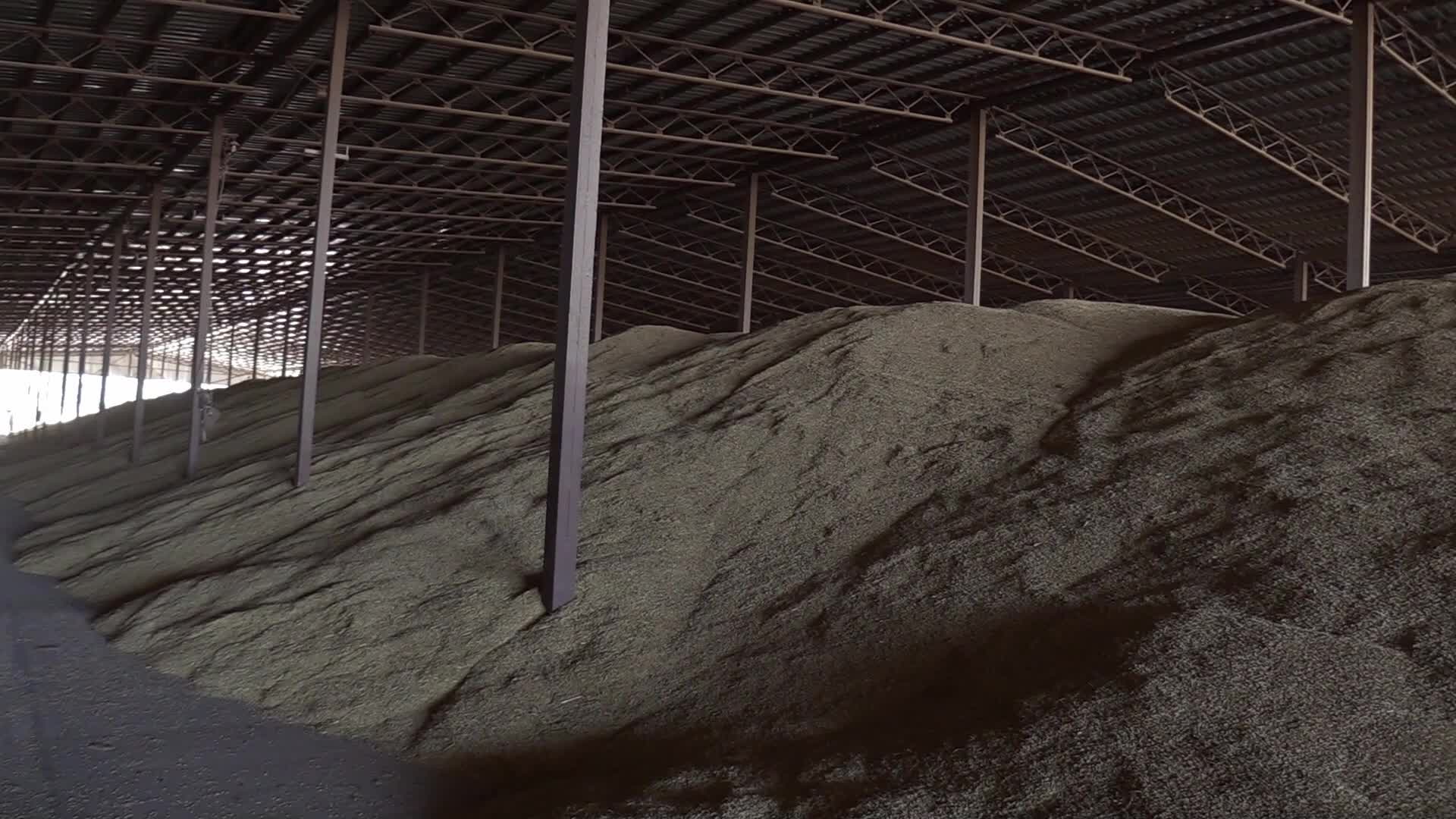 Grain storage after harvesting in Odesa region, amid Russia's invasion of Ukraine