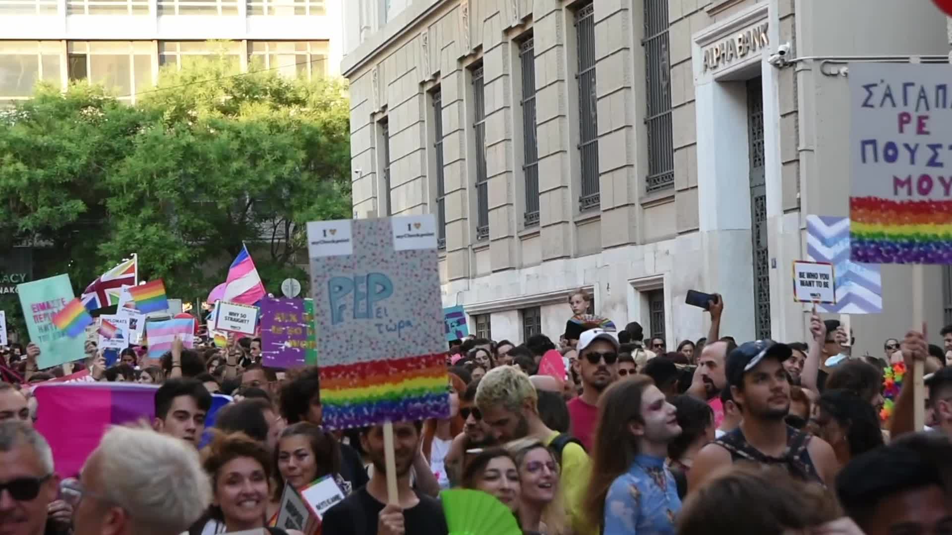 LGBTQI Pride In Athens, Greece