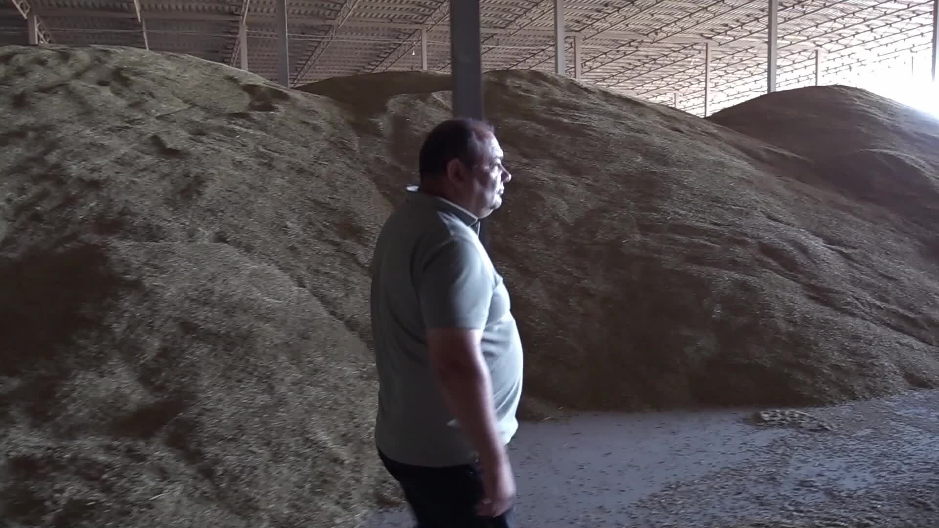 Grain storage after harvesting in Odesa region, amid Russia's invasion of Ukraine