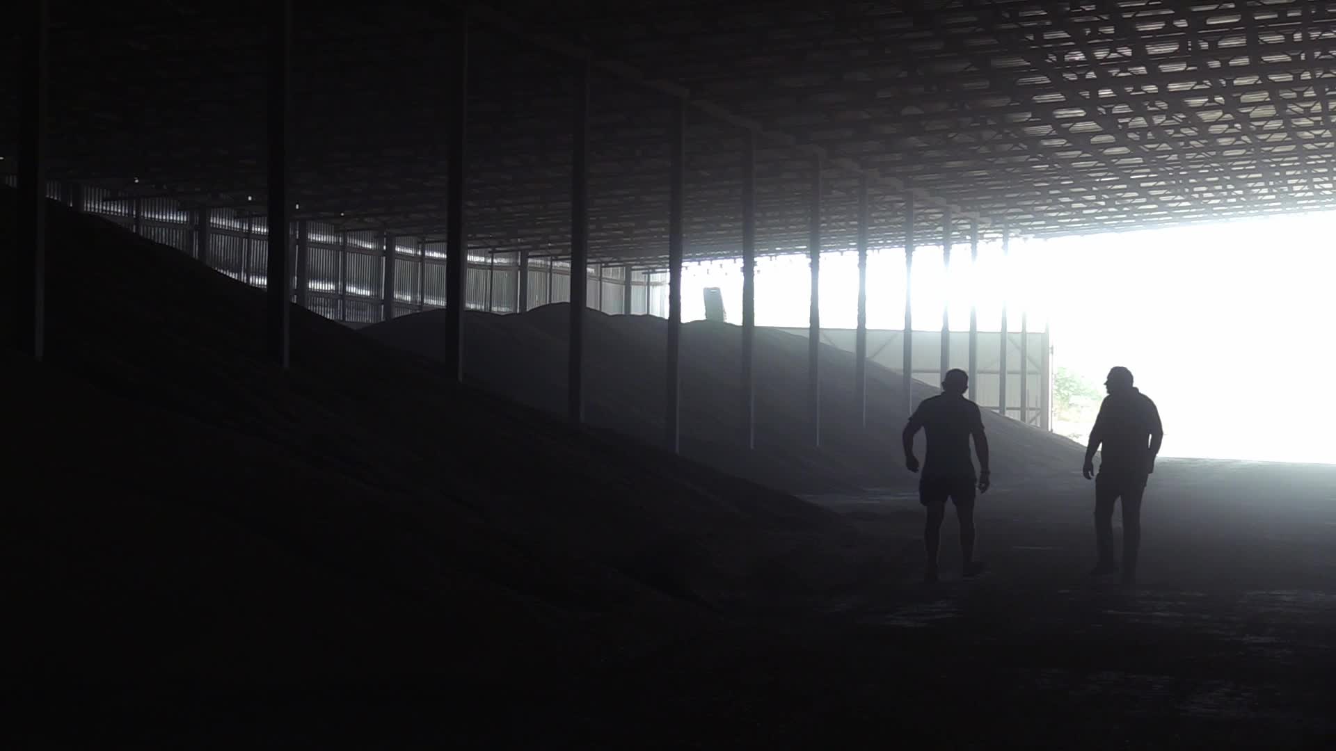 Grain storage after harvesting in Odesa region, amid Russia's invasion of Ukraine