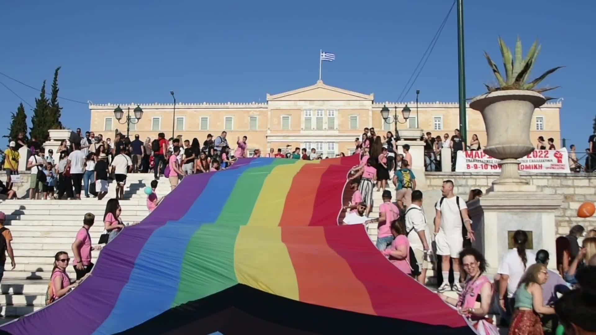 LGBTQI Pride In Athens, Greece