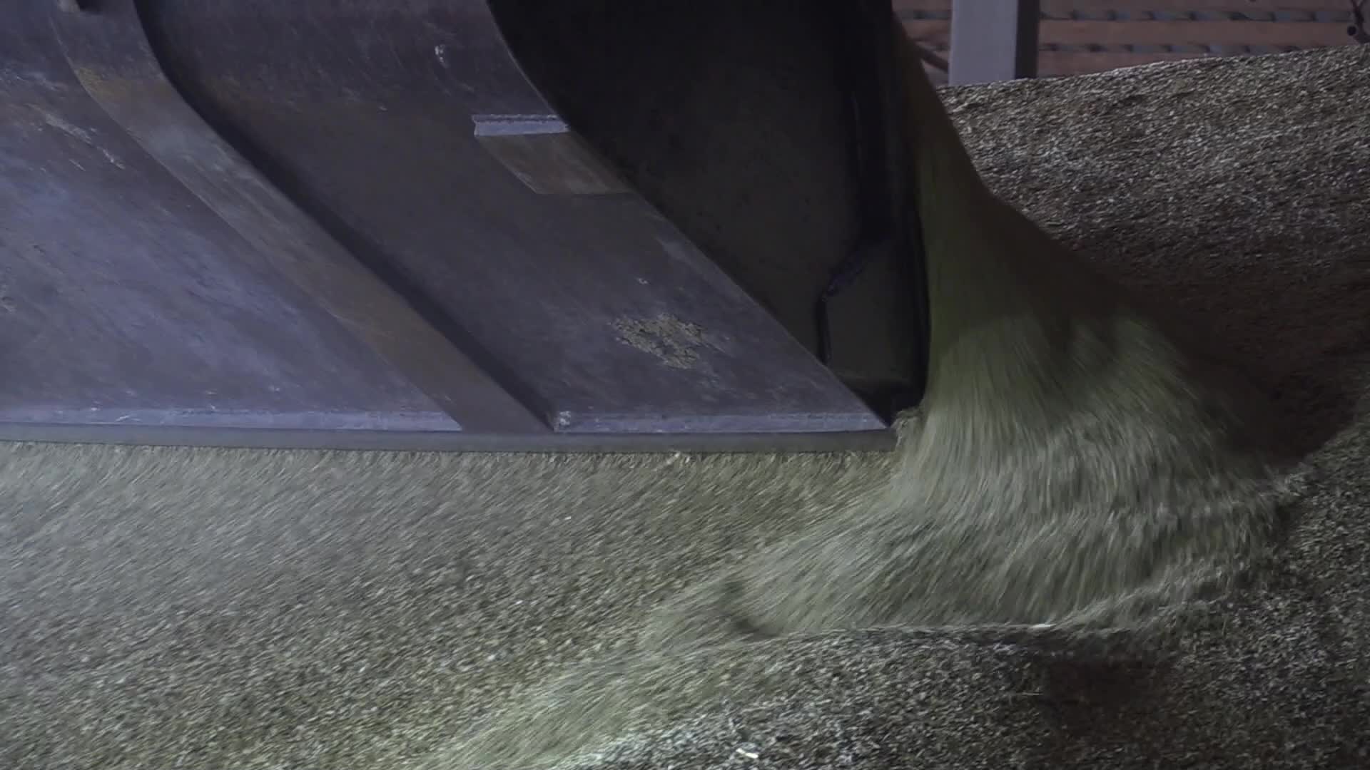 Grain storage after harvesting in Odesa region, amid Russia's invasion of Ukraine