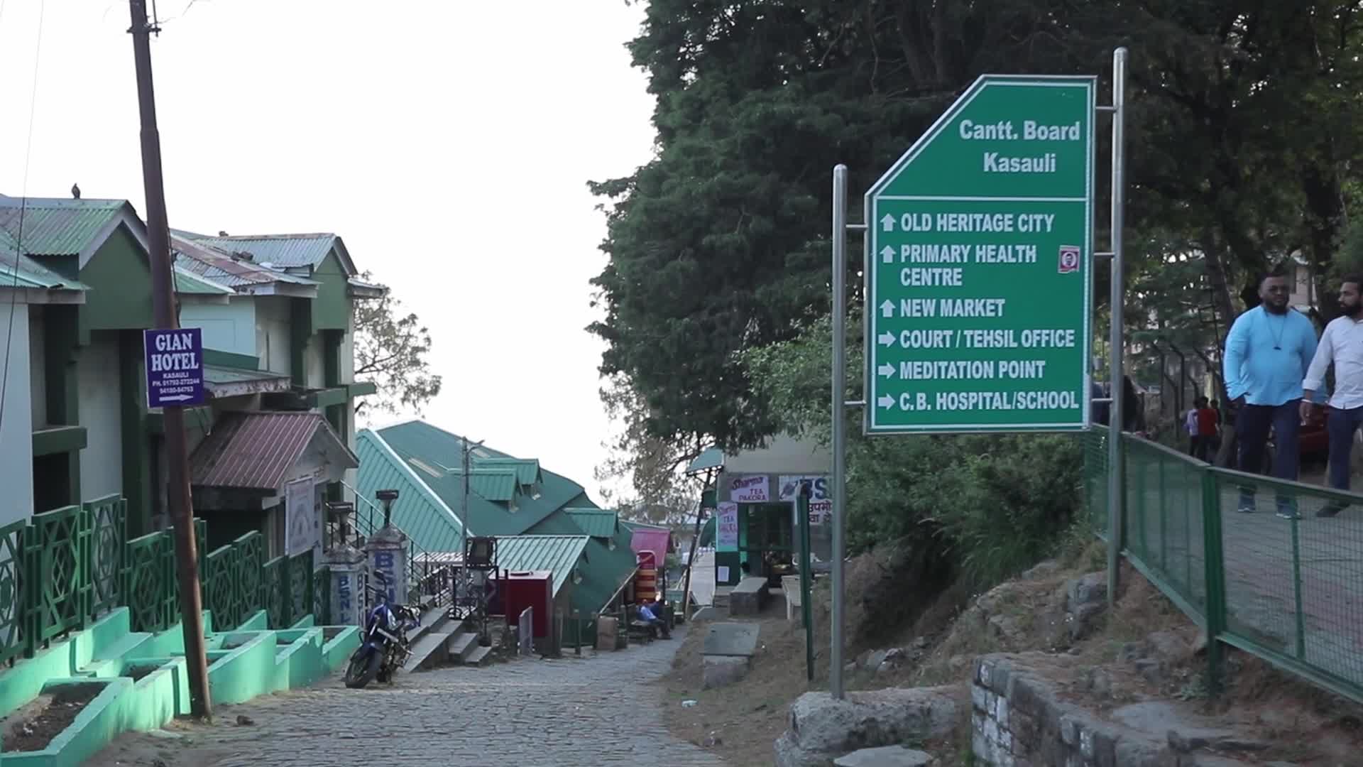 Heritage Market in Hills, Himachal Pradesh, India