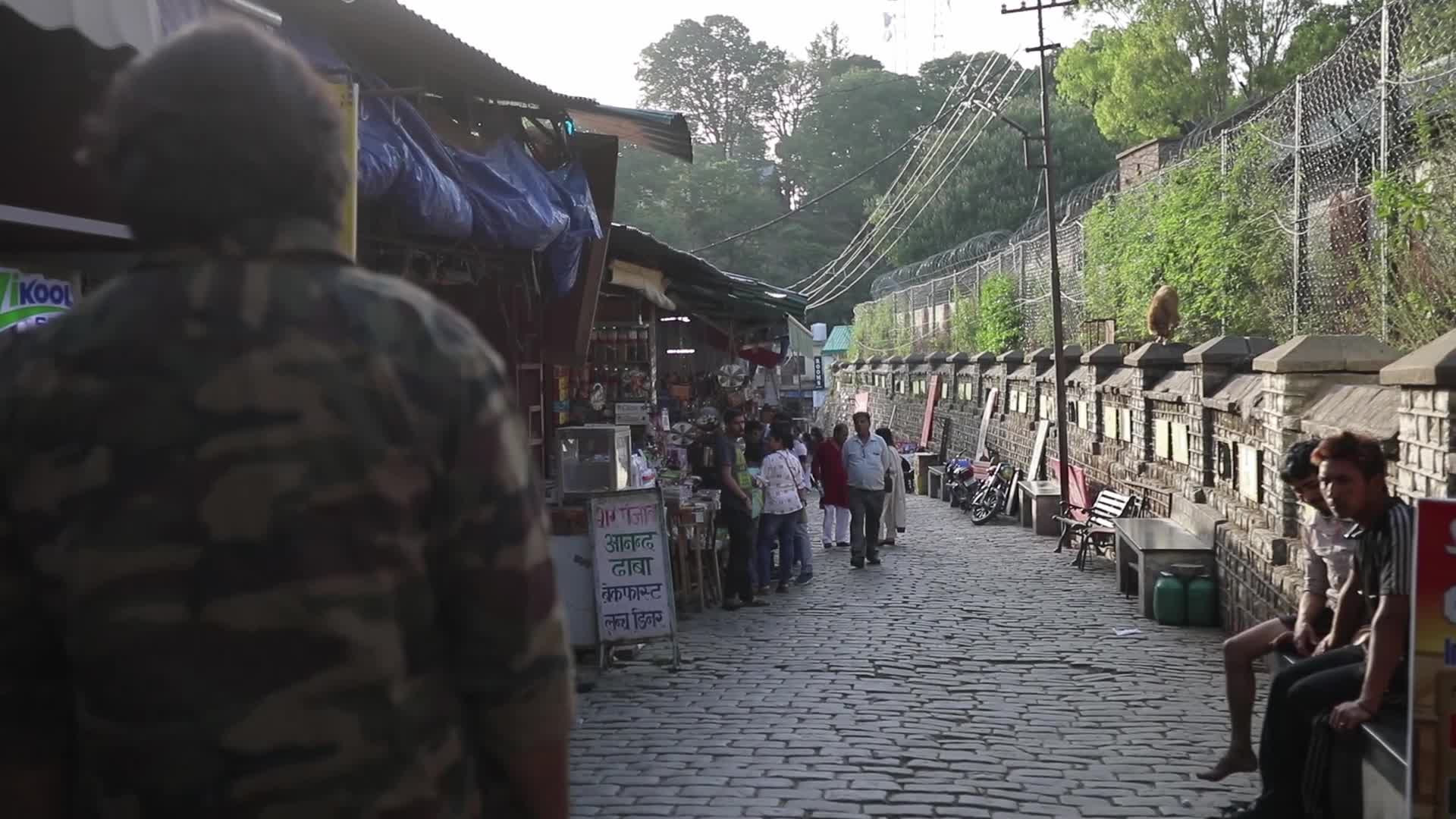 Heritage Market in Hills, Himachal Pradesh, India