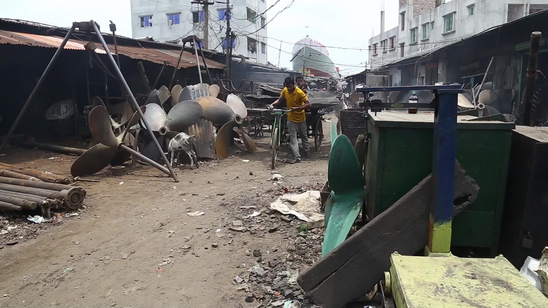 Shipyard Workers in Bangladesh