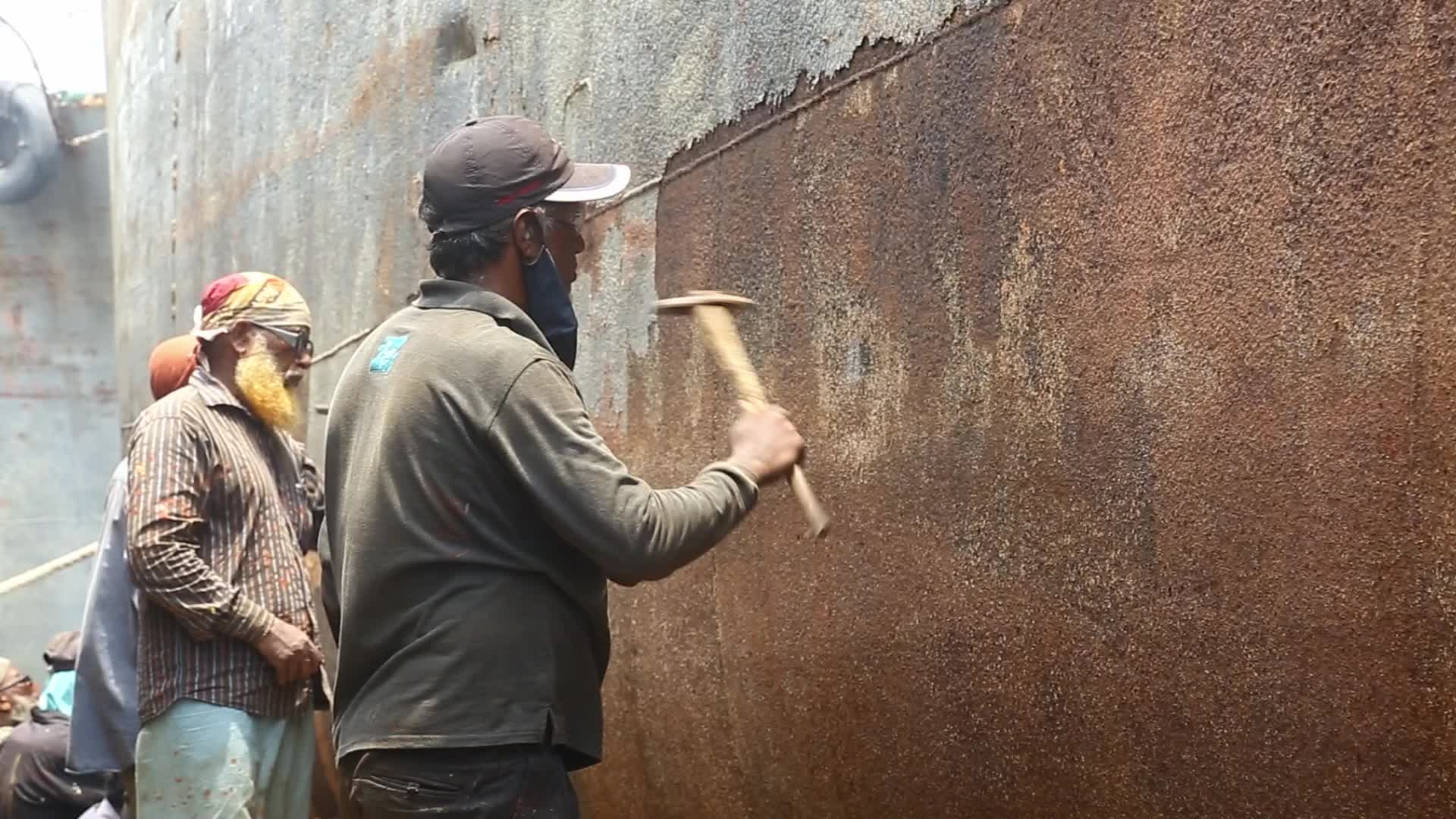 Shipyard Workers in Bangladesh