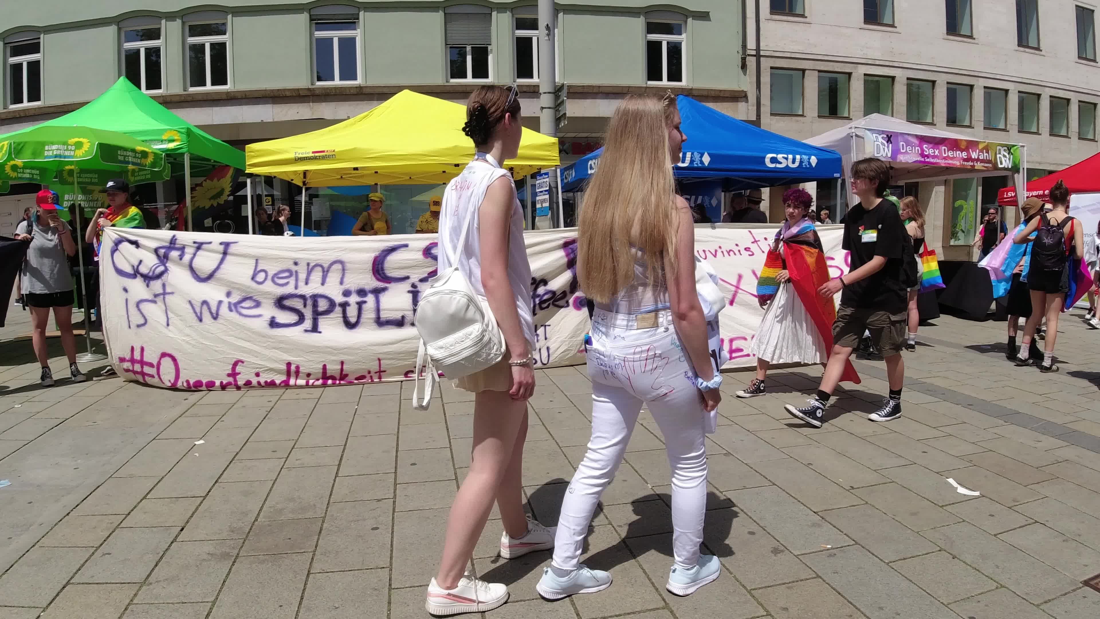 Pride: Christopher Street Day in Augsburg