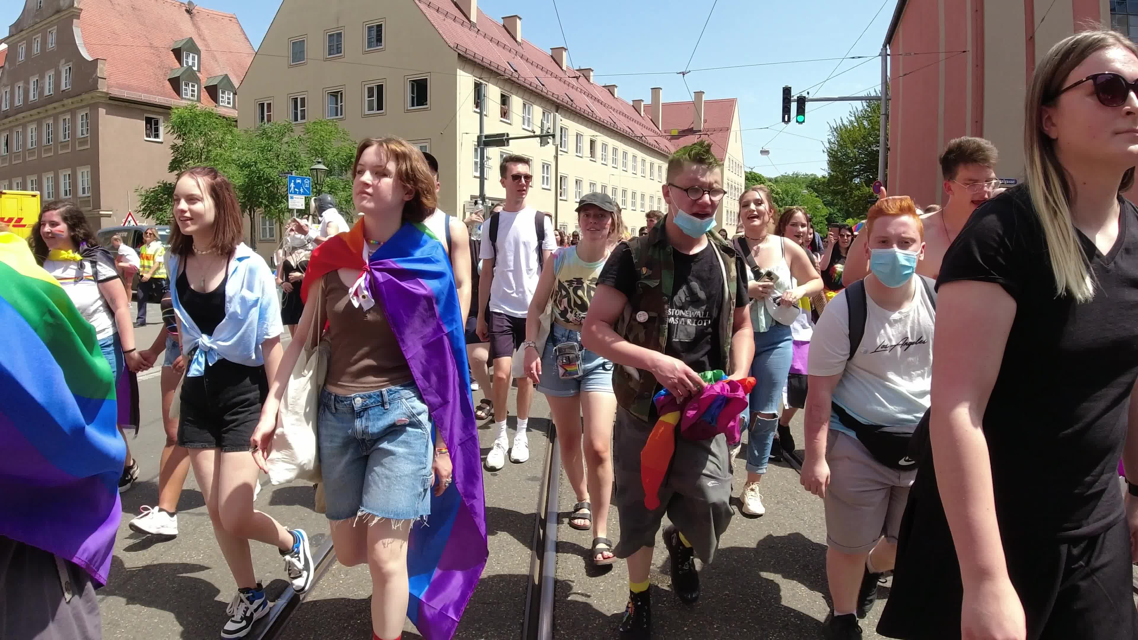 Pride: Christopher Street Day in Augsburg