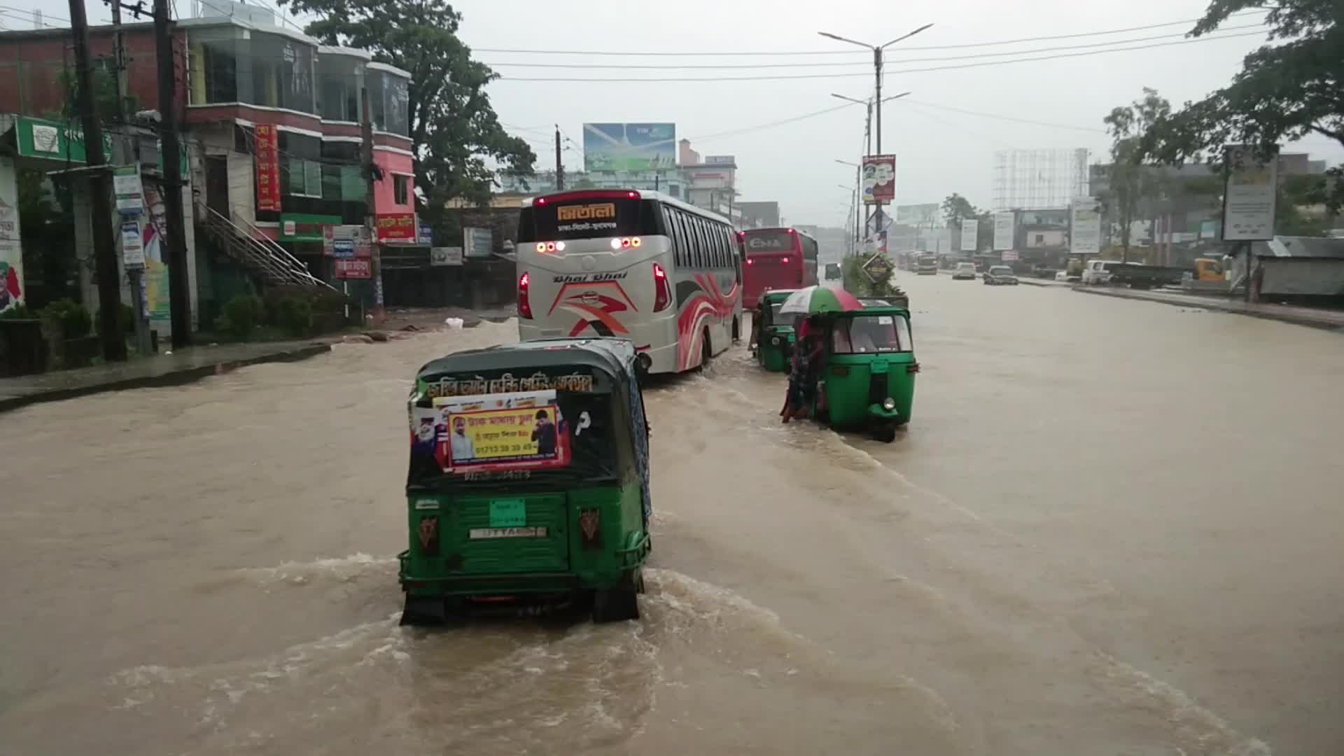 Flood In Sylhet, Bangladesh